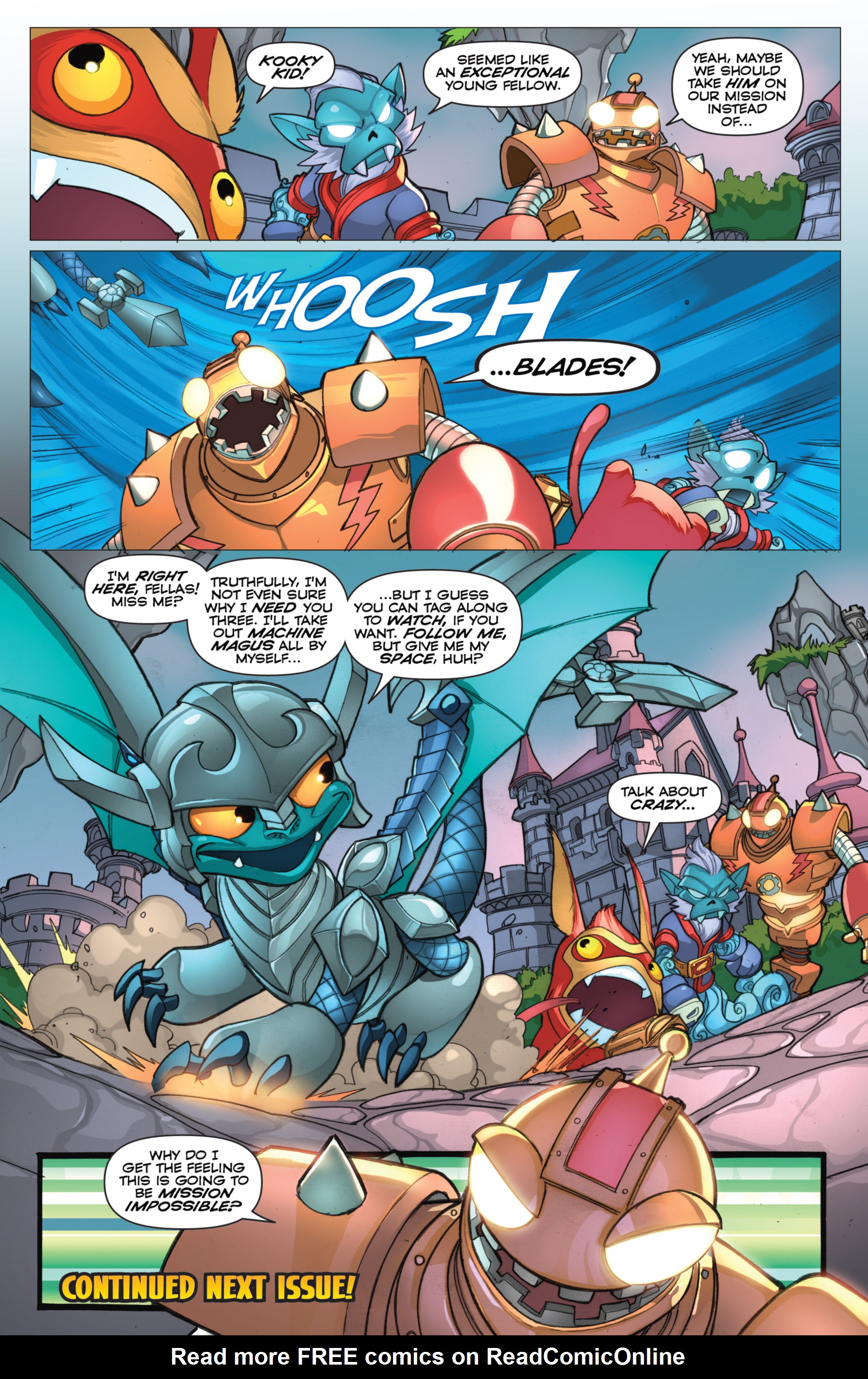 Read online Skylanders comic -  Issue #3 - 22