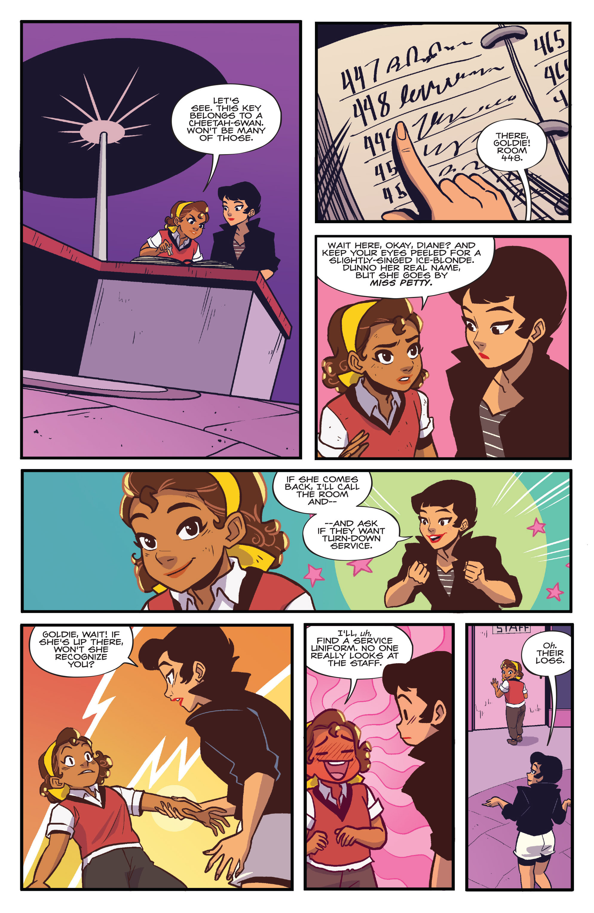 Read online Goldie Vance comic -  Issue #4 - 4