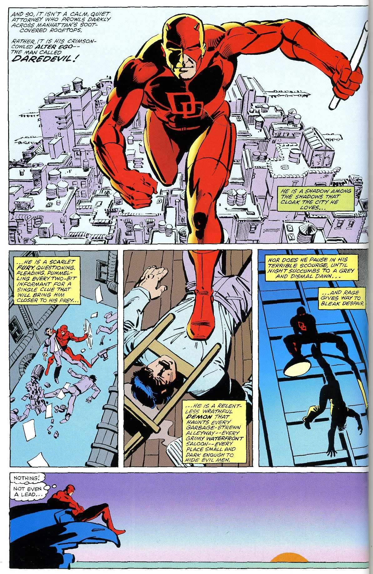 Read online Daredevil Visionaries: Frank Miller comic -  Issue # TPB 2 - 128