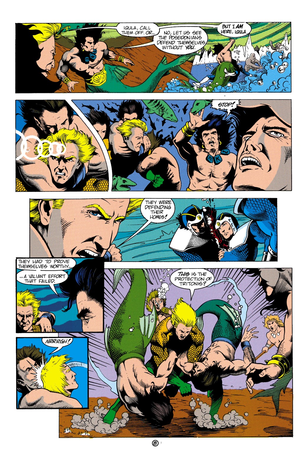 Aquaman (1991) Issue #4 #4 - English 9