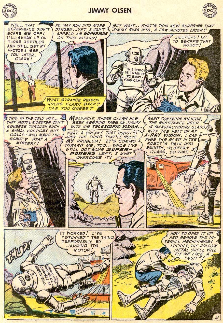 Read online Superman's Pal Jimmy Olsen comic -  Issue #12 - 16