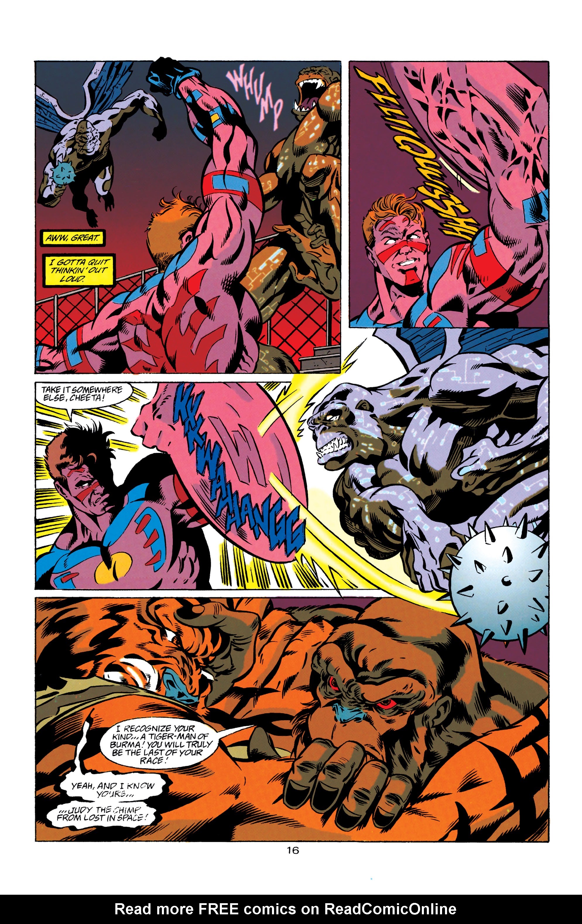 Read online Guy Gardner: Warrior comic -  Issue #40 - 16