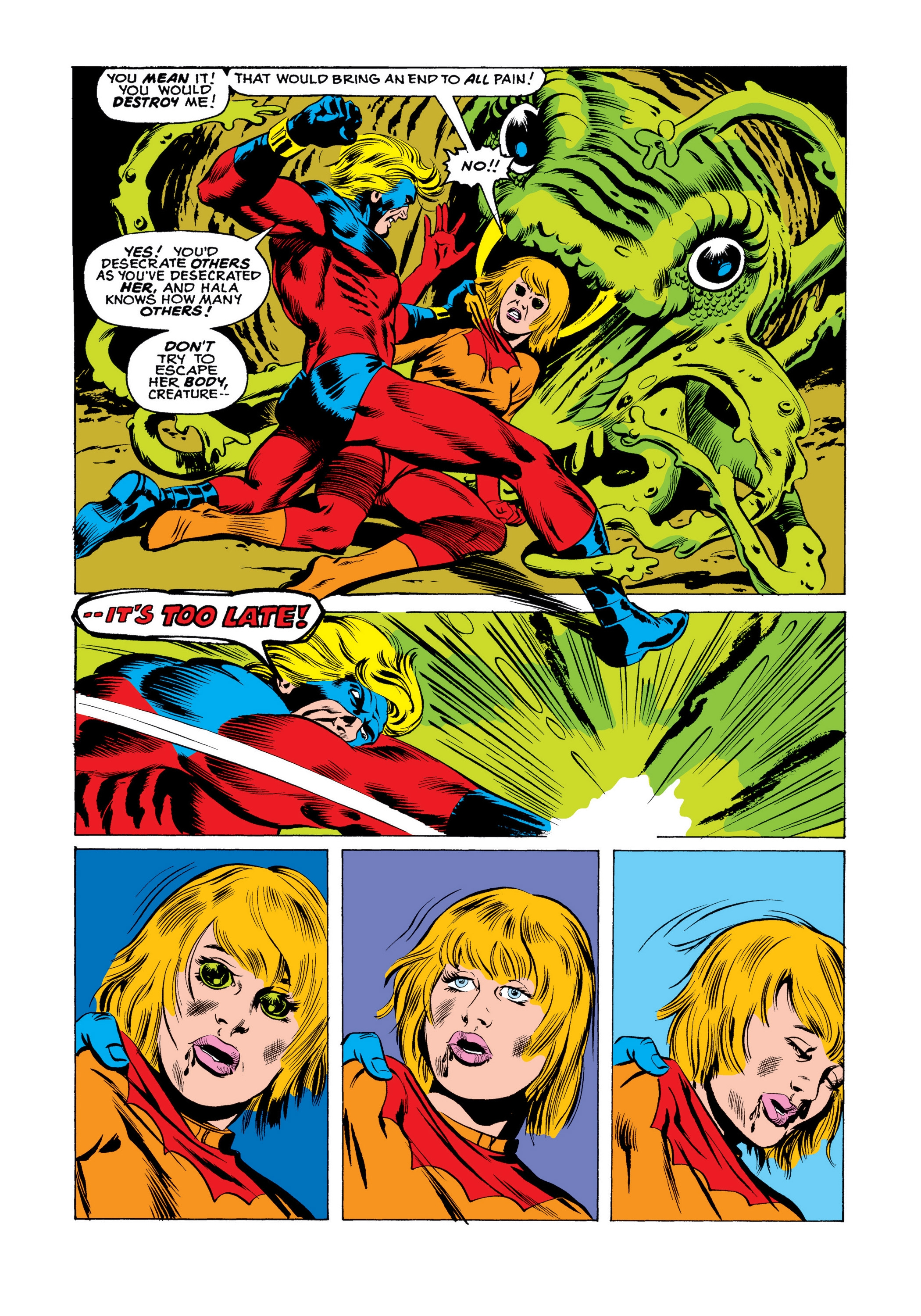 Read online Marvel Masterworks: Captain Marvel comic -  Issue # TPB 4 (Part 2) - 20