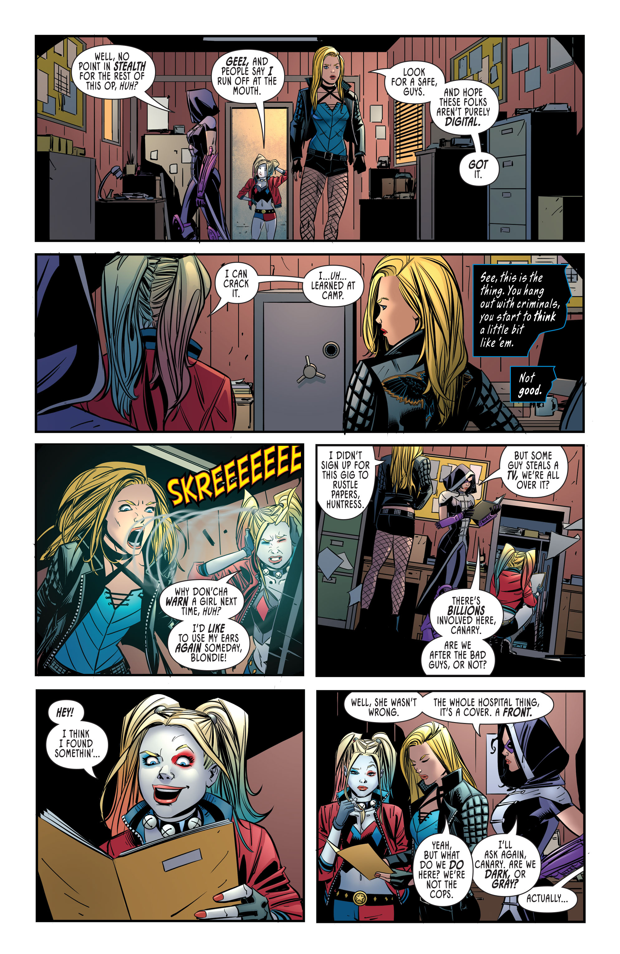 Read online Birds of Prey: Sirens of Justice comic -  Issue #1 - 9