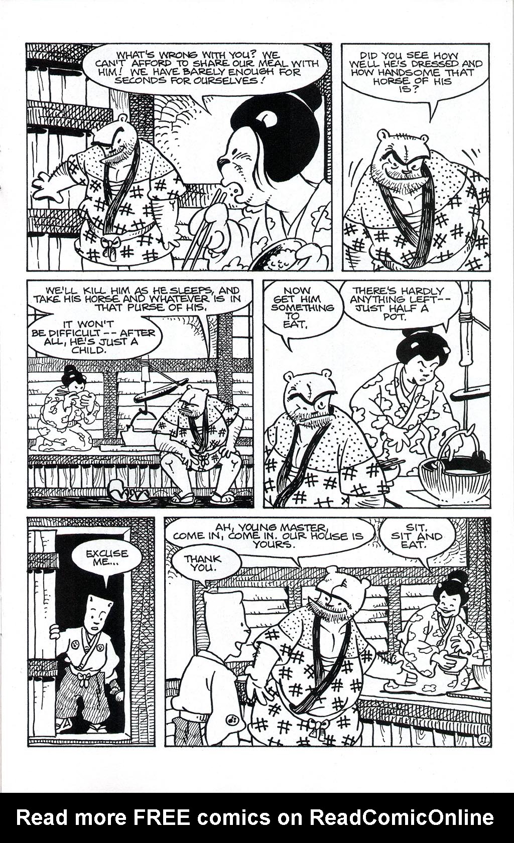 Read online Usagi Yojimbo (1996) comic -  Issue #86 - 14