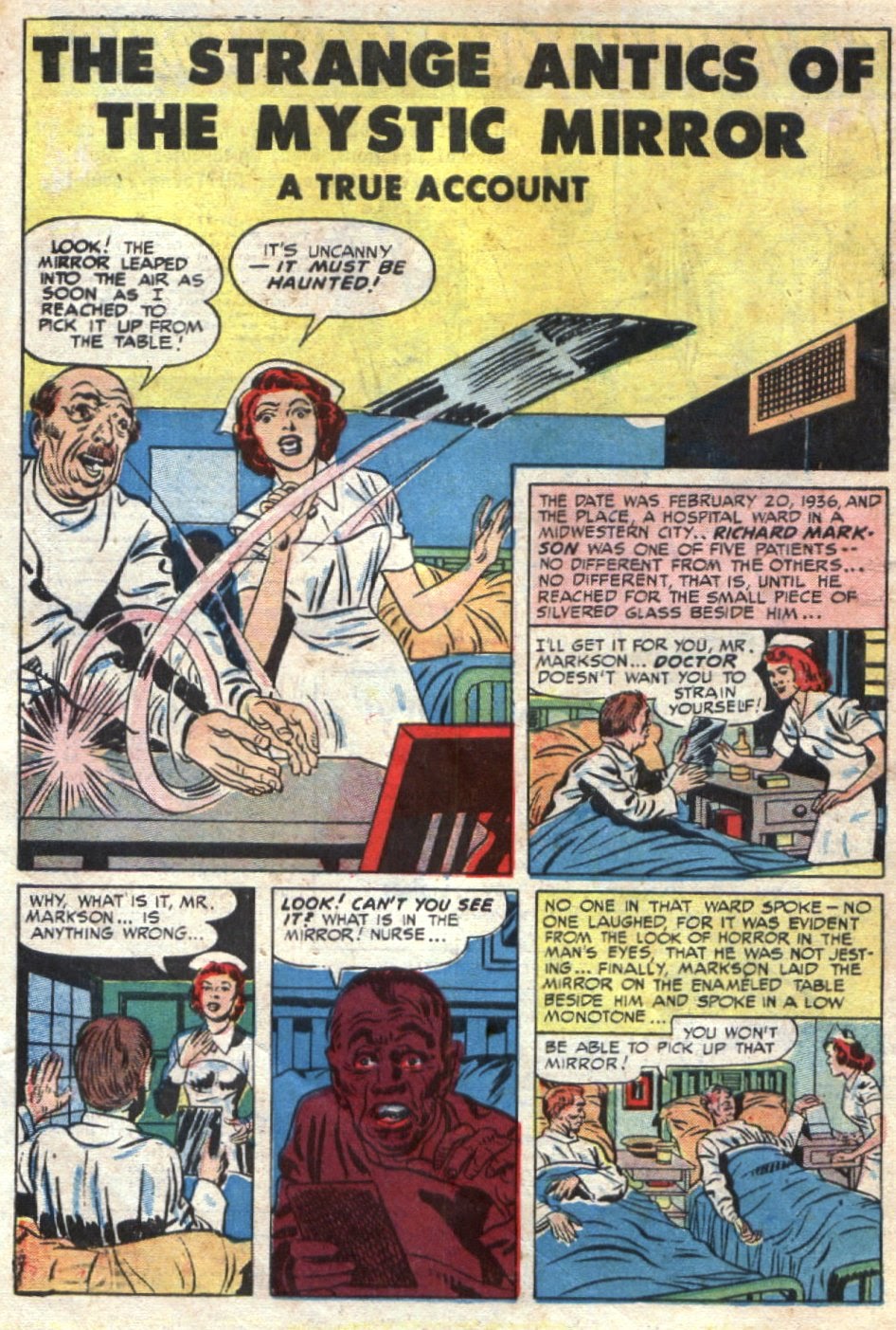 Read online Black Magic (1950) comic -  Issue #26 - 22