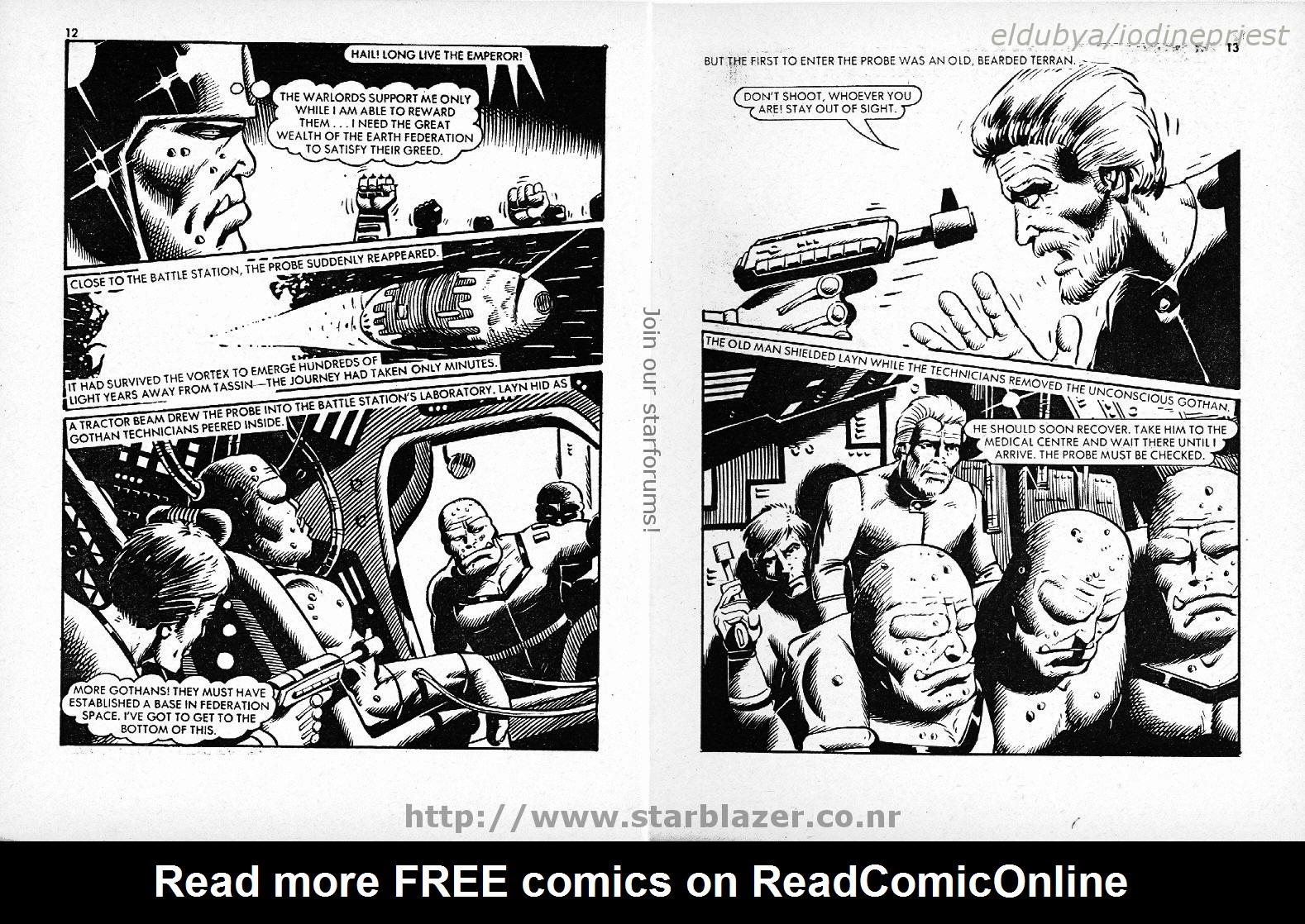 Read online Starblazer comic -  Issue #137 - 8