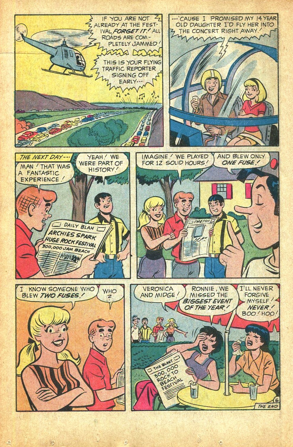 Read online Archie's TV Laugh-Out comic -  Issue #15 - 18