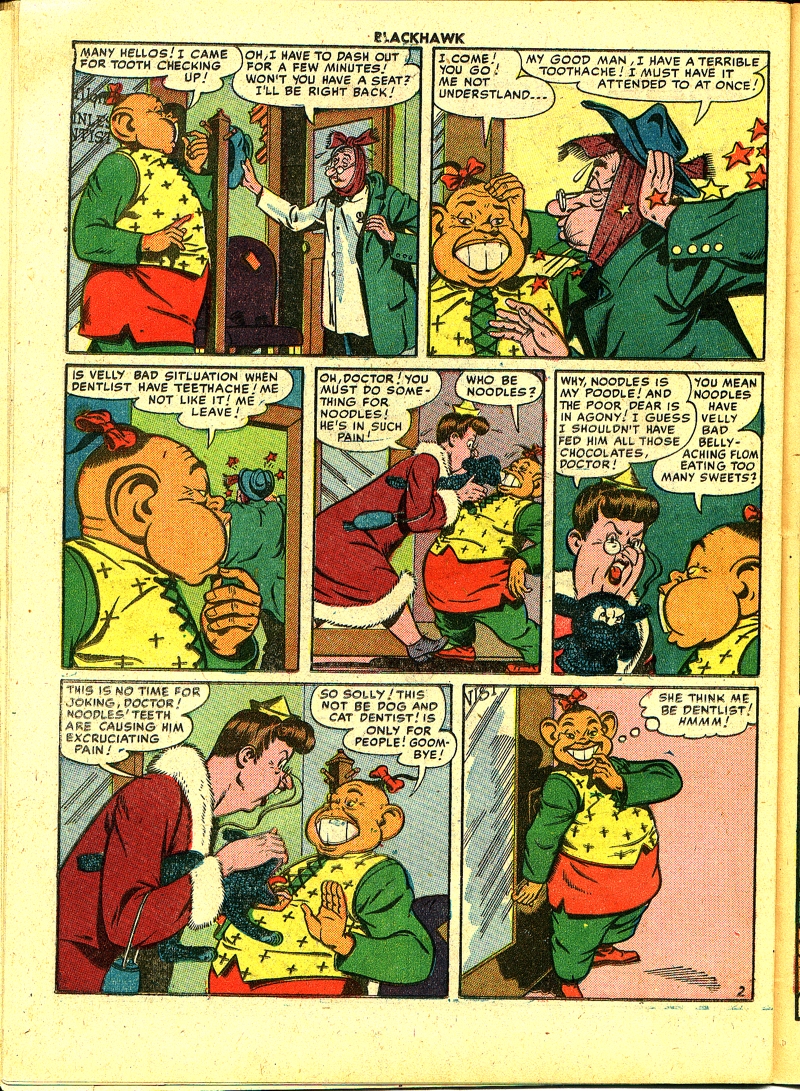 Read online Blackhawk (1957) comic -  Issue #42 - 36