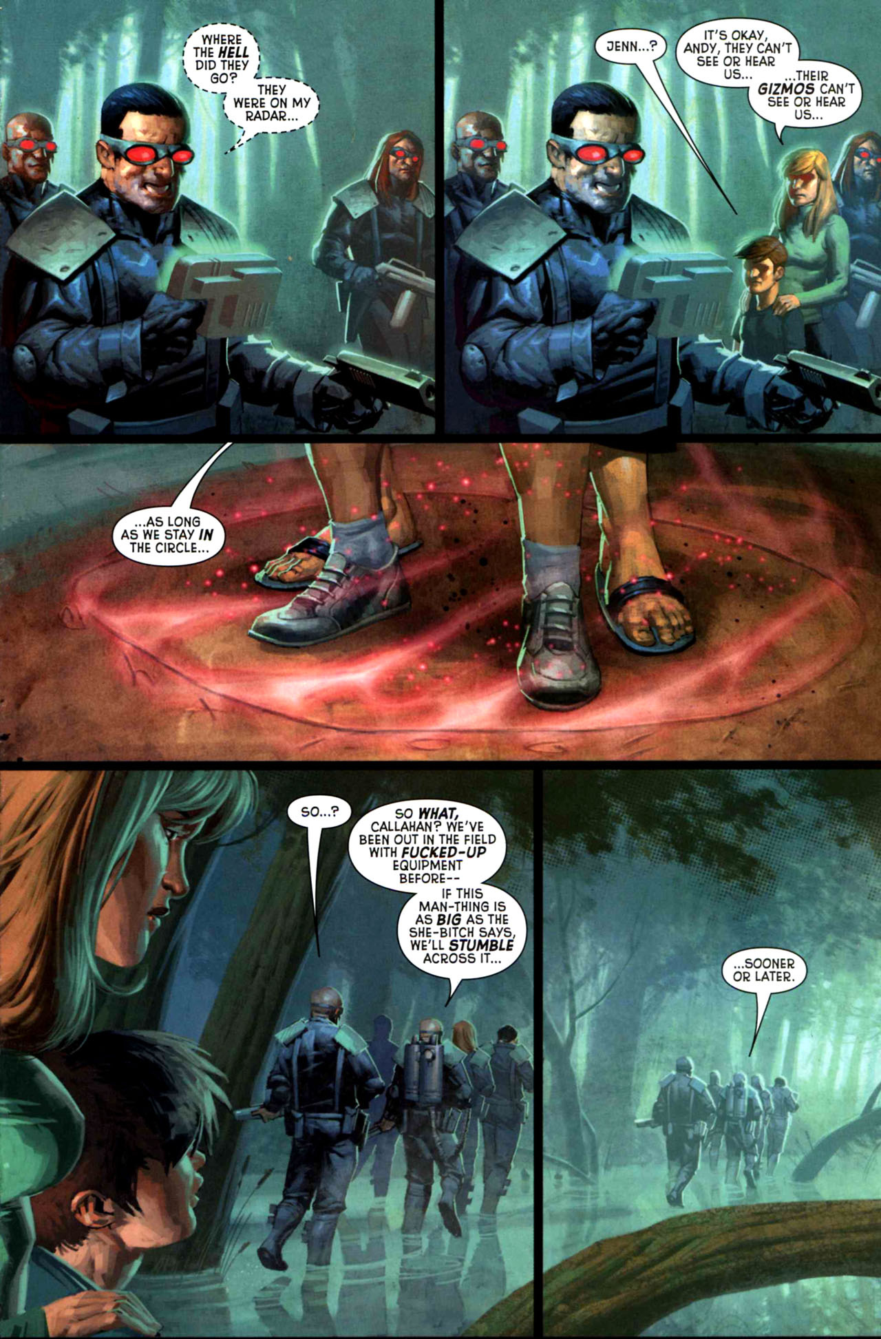 Read online Dead of Night Featuring Man-Thing comic -  Issue #4 - 7