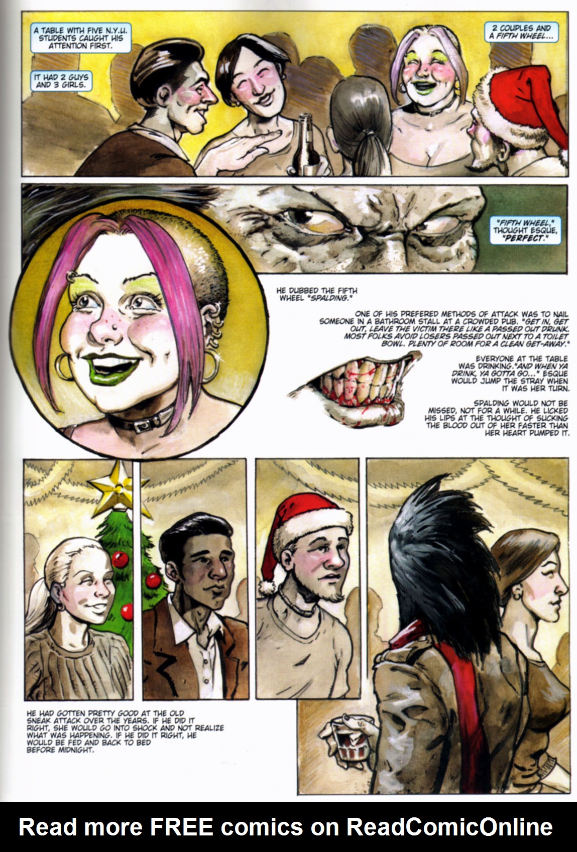 Read online The Vampire's Christmas comic -  Issue # Full - 12