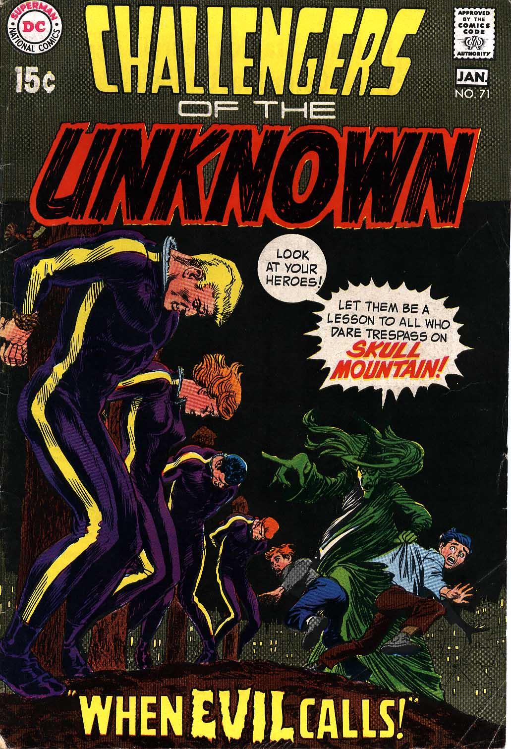 Challengers of the Unknown (1958) Issue #71 #71 - English 1