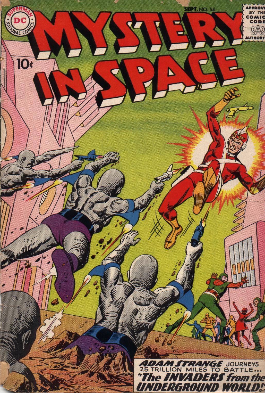 Read online Mystery in Space (1951) comic -  Issue #54 - 1