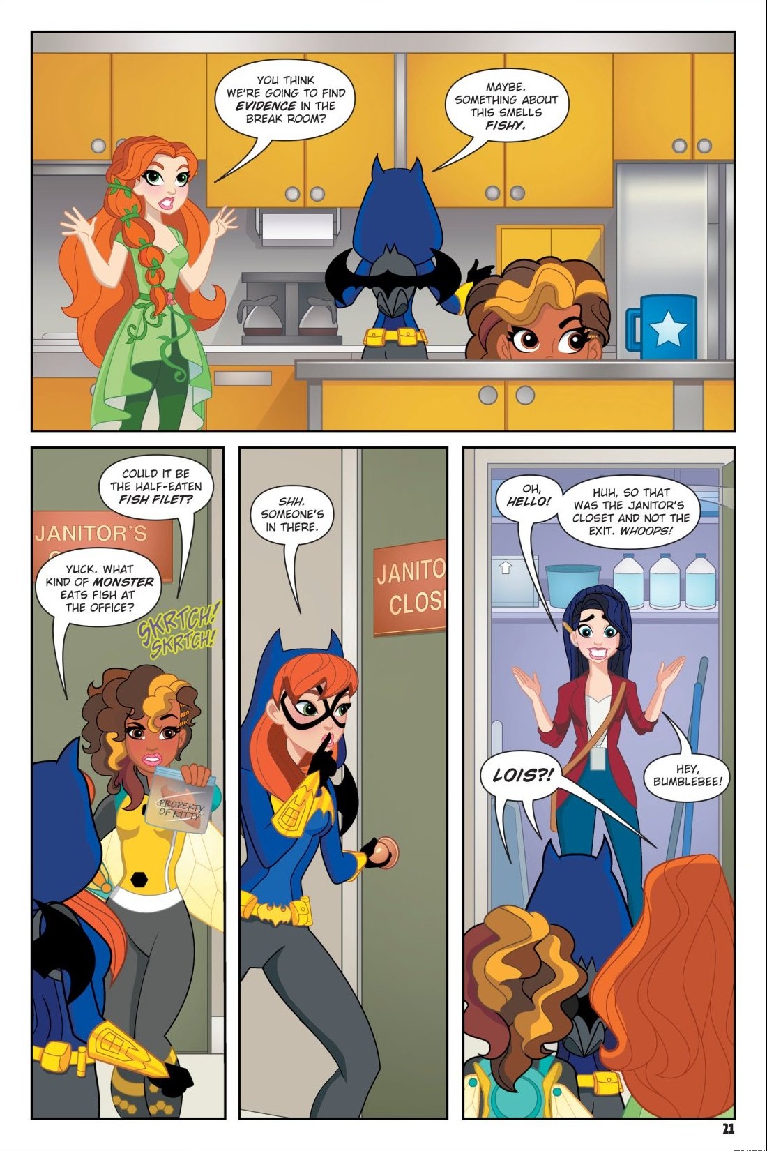 Read online DC Super Hero Girls: Date With Disaster comic -  Issue # TPB - 20