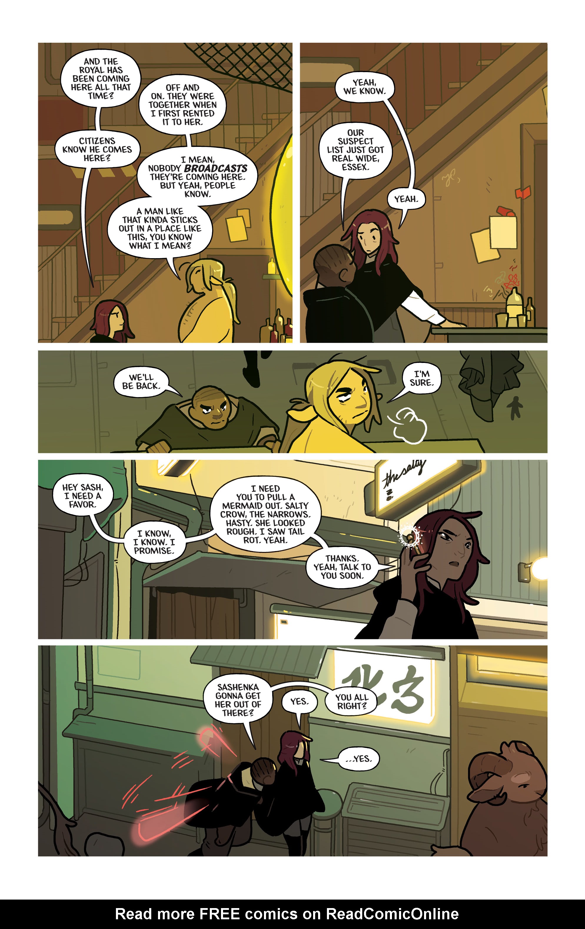 Read online Black Cloak comic -  Issue #1 - 18