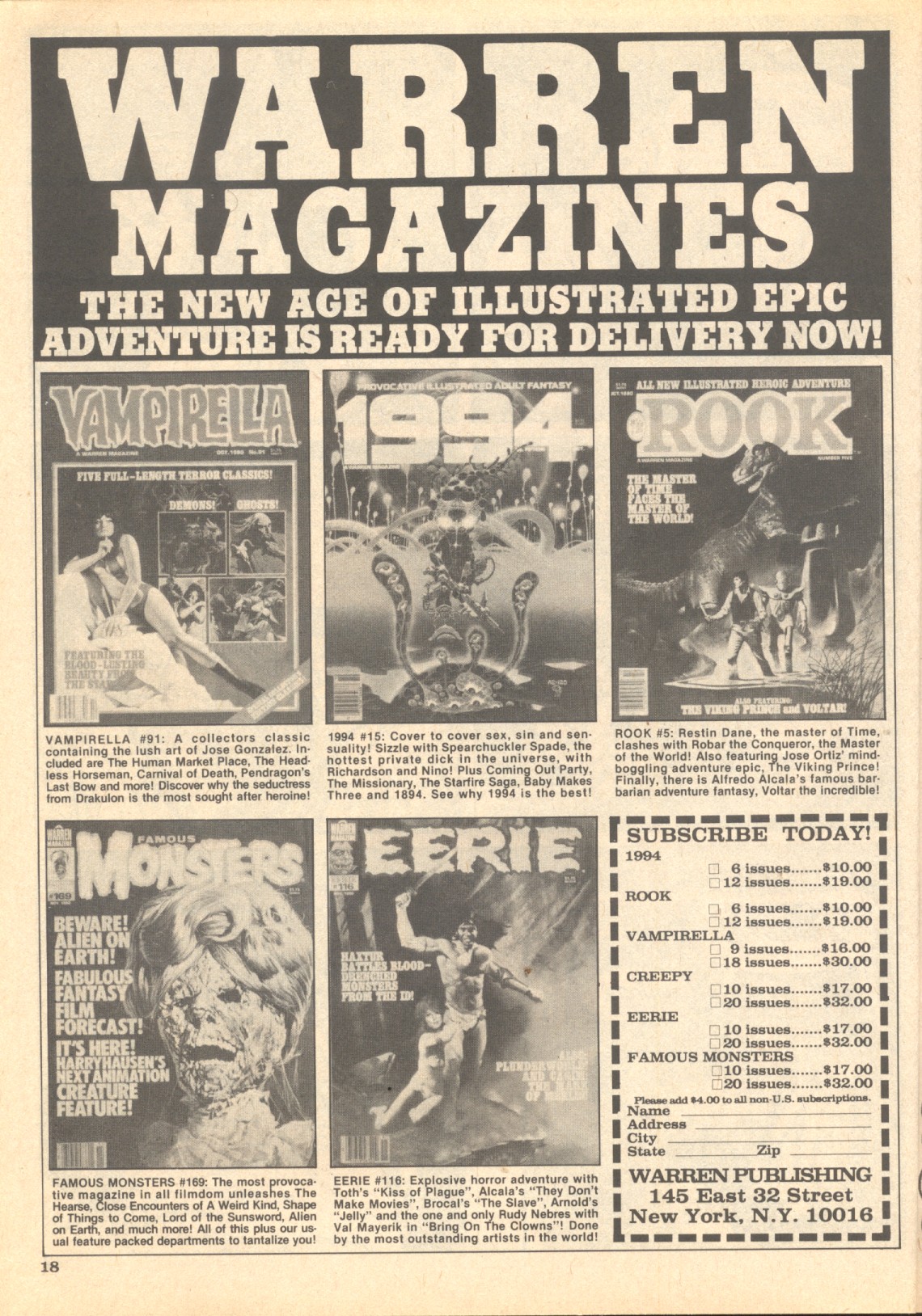 Read online Creepy (1964) comic -  Issue #123 - 18