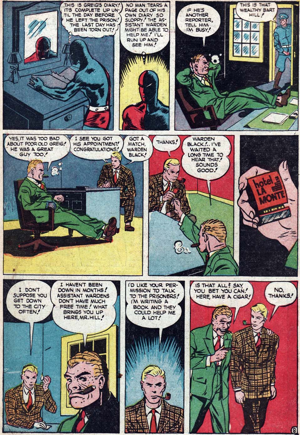 Read online Daredevil (1941) comic -  Issue #7 - 10