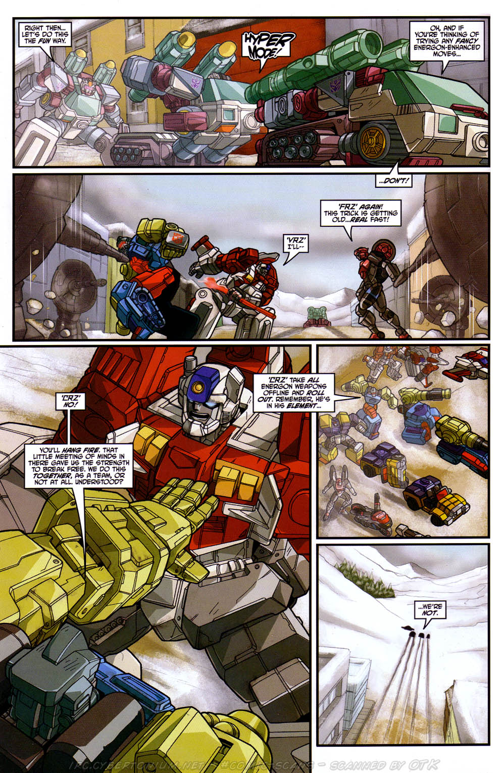 Read online Transformers Energon comic -  Issue #25 - 18