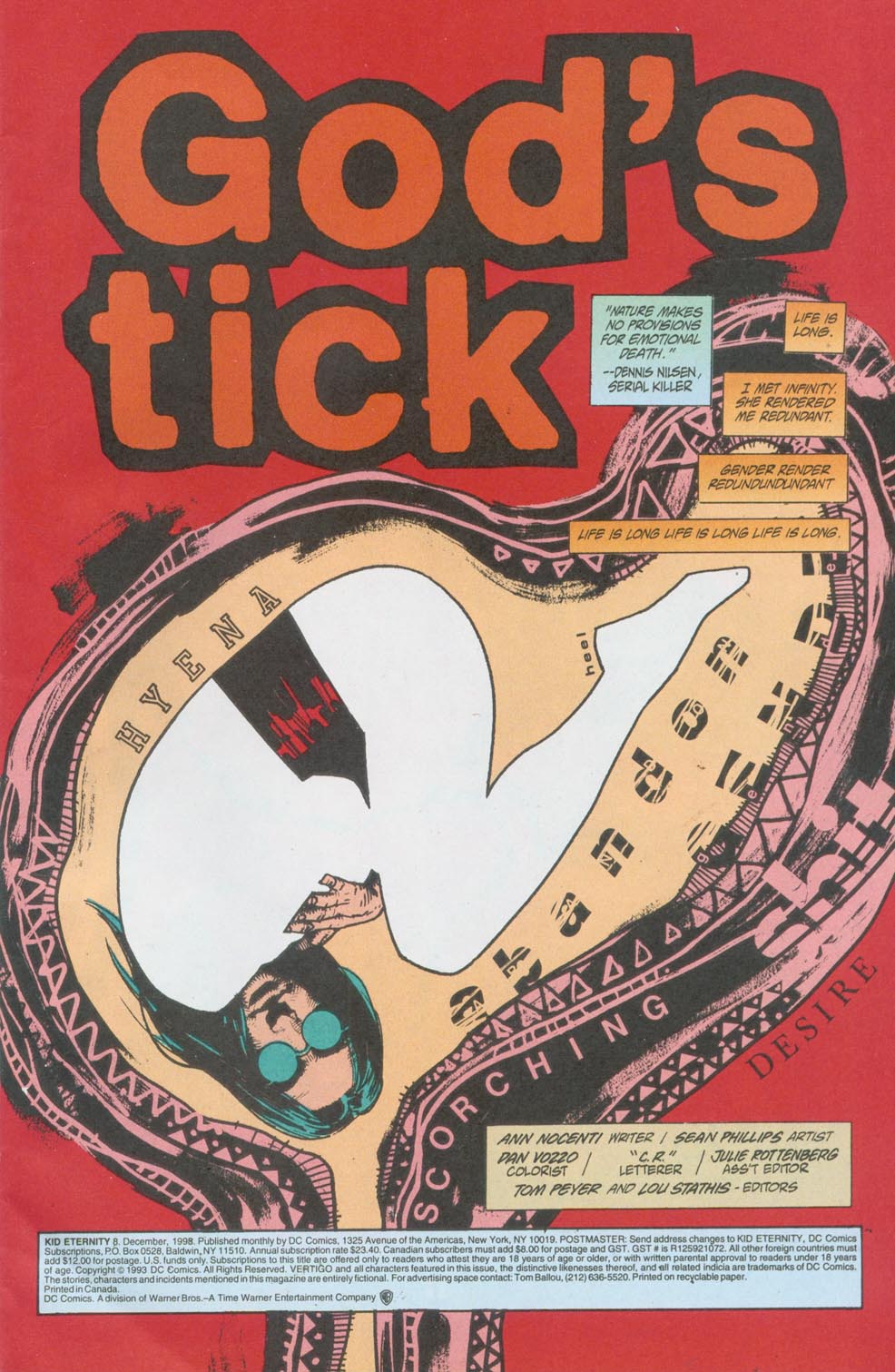 Read online Kid Eternity (1993) comic -  Issue #8 - 2