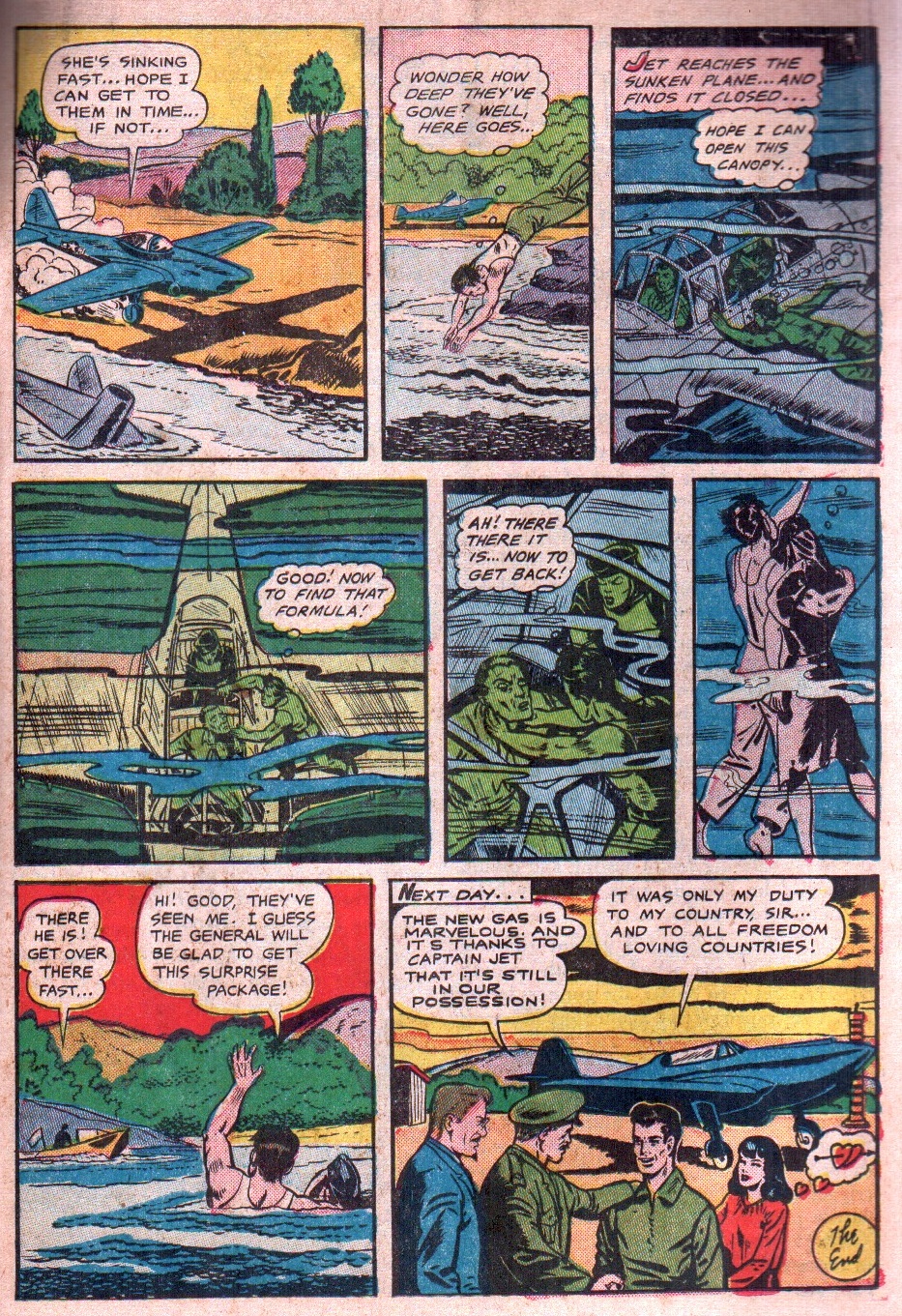 Read online Captain Jet comic -  Issue #3 - 11