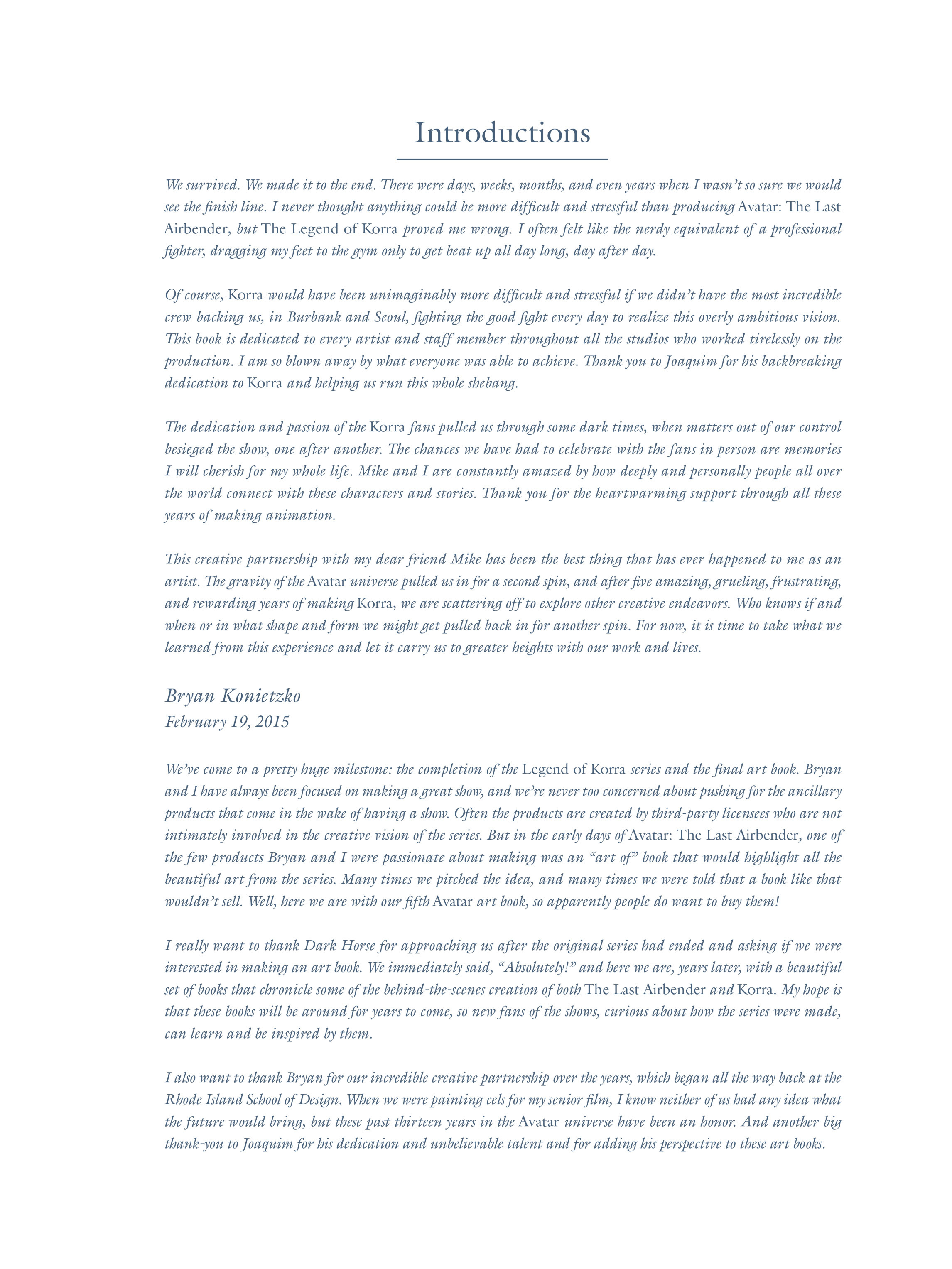 Read online The Legend of Korra: The Art of the Animated Series comic -  Issue # TPB 4 - 7