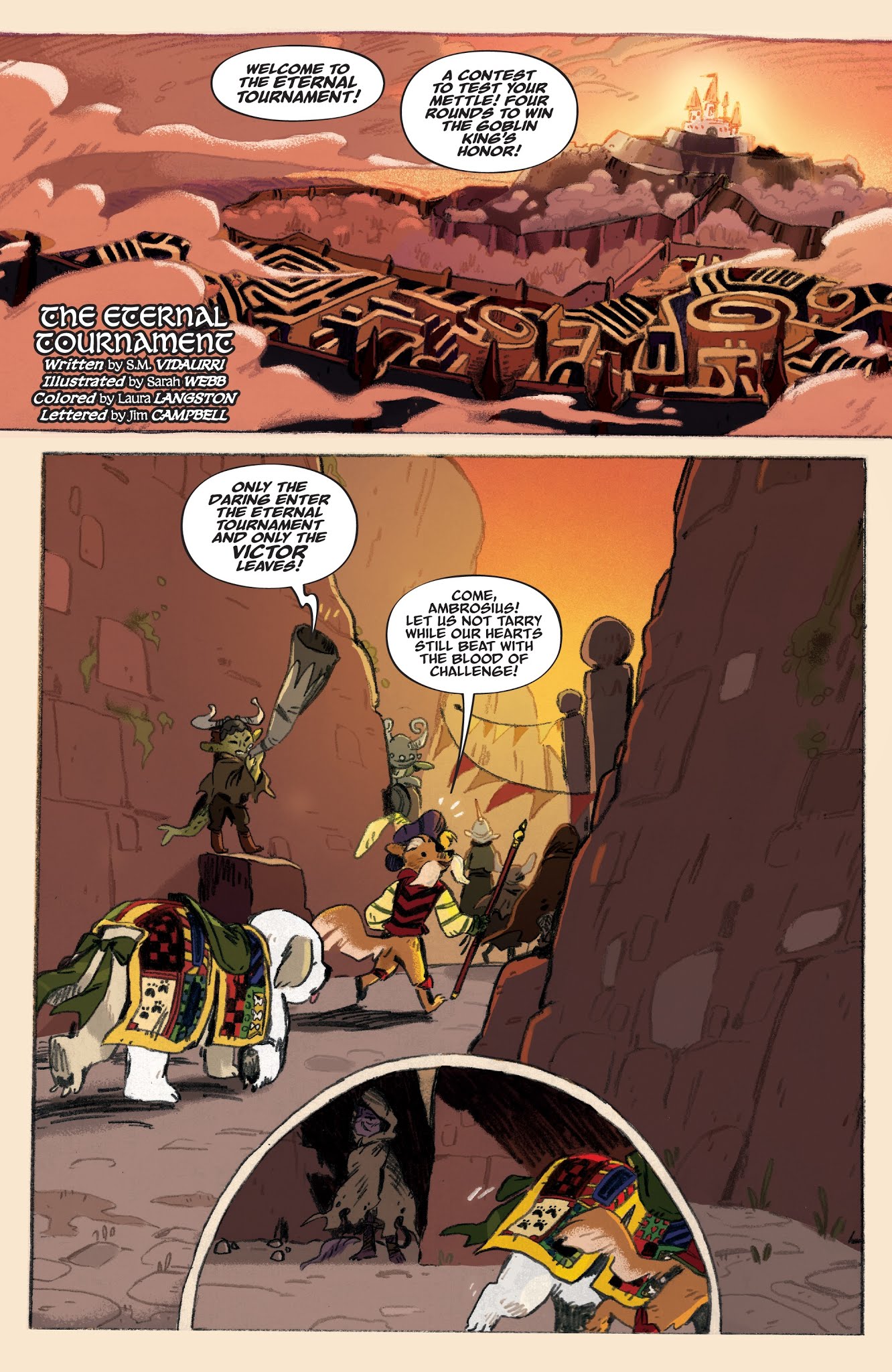 Read online Jim Henson's Labyrinth: Under the Spell comic -  Issue # Full - 3