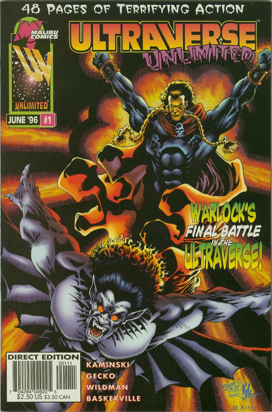 Read online Ultraverse Unlimited comic -  Issue #1 - 1