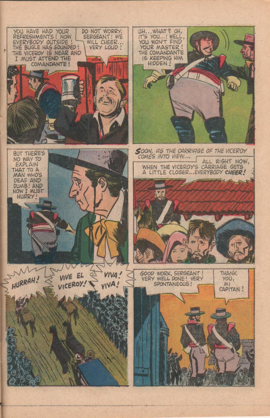 Read online Zorro (1966) comic -  Issue #8 - 25