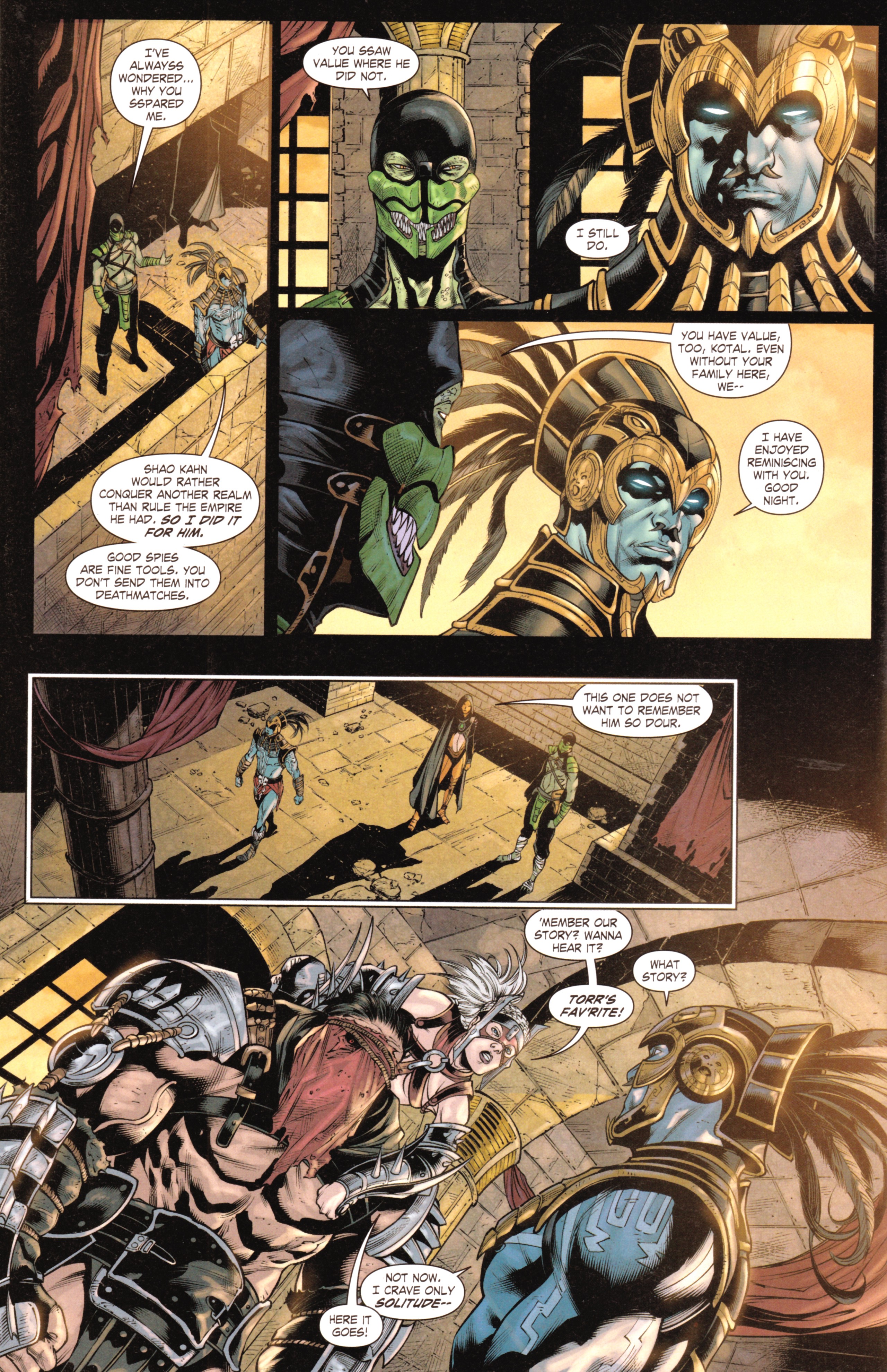 Read online Mortal Kombat X [II] comic -  Issue #7 - 8
