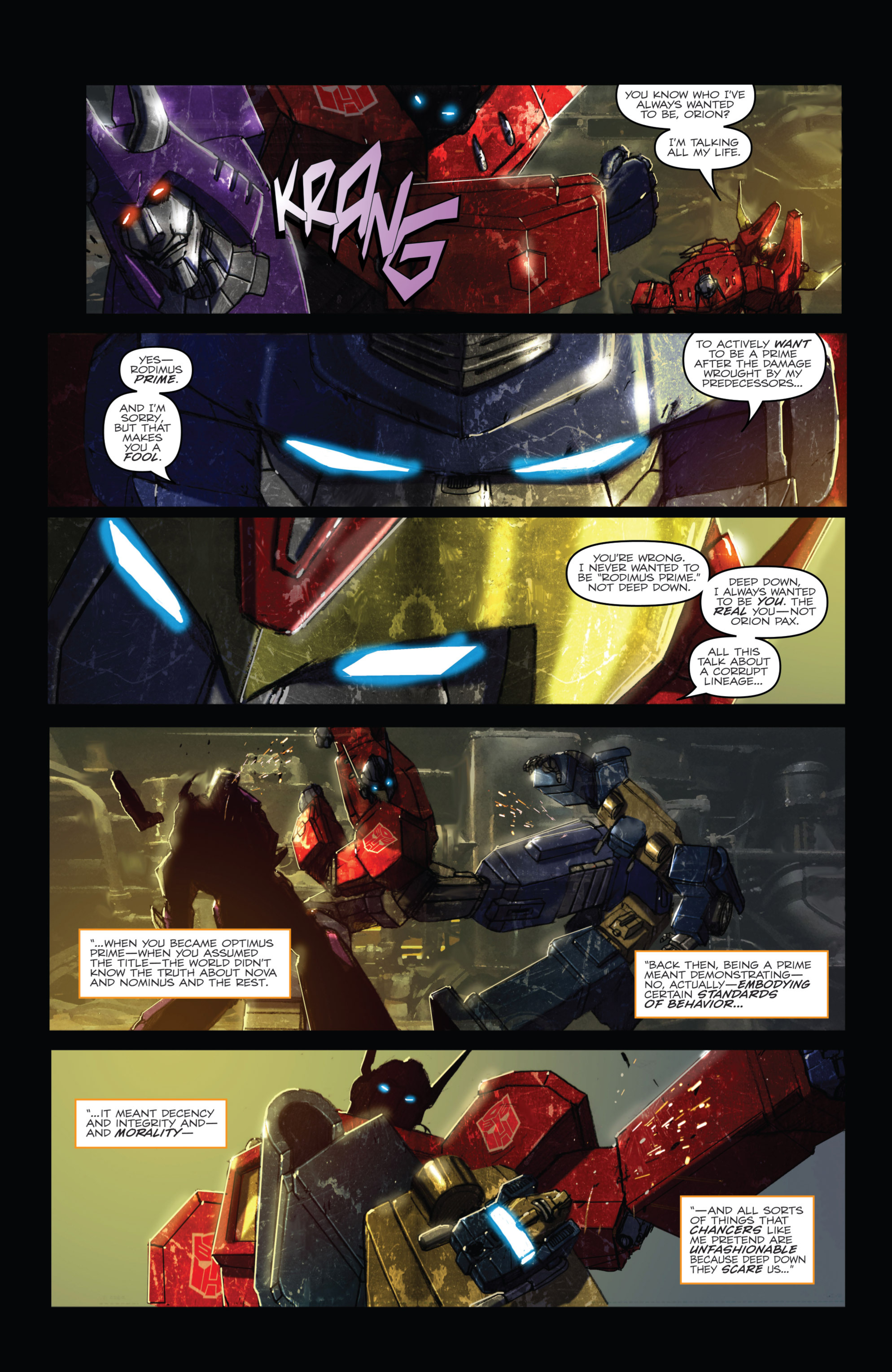 Read online Transformers: Robots In Disguise (2012) comic -  Issue #26 - 16