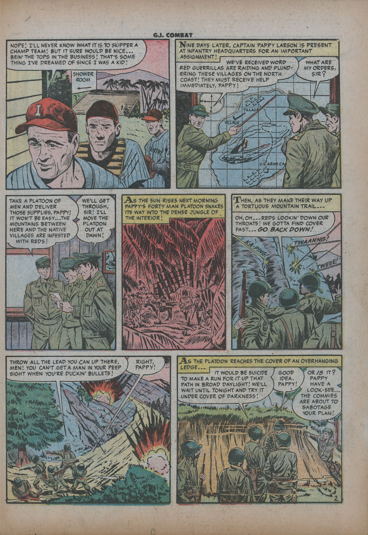 Read online G.I. Combat (1952) comic -  Issue #21 - 19