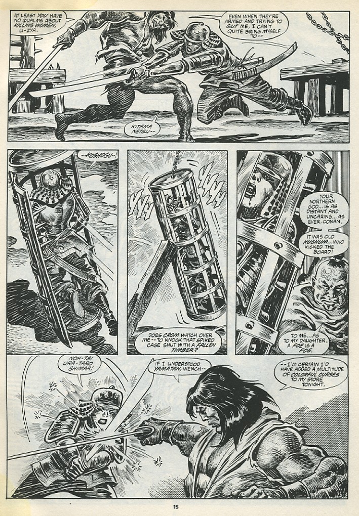 The Savage Sword Of Conan issue 195 - Page 17