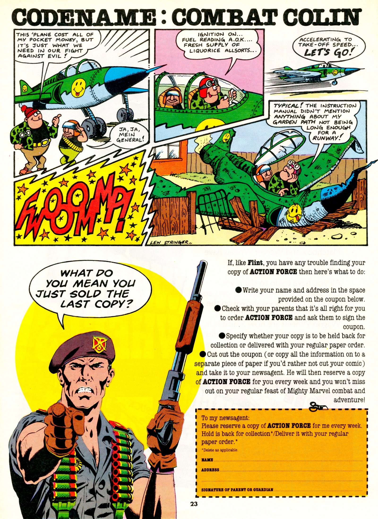 Read online Action Force comic -  Issue #13 - 23