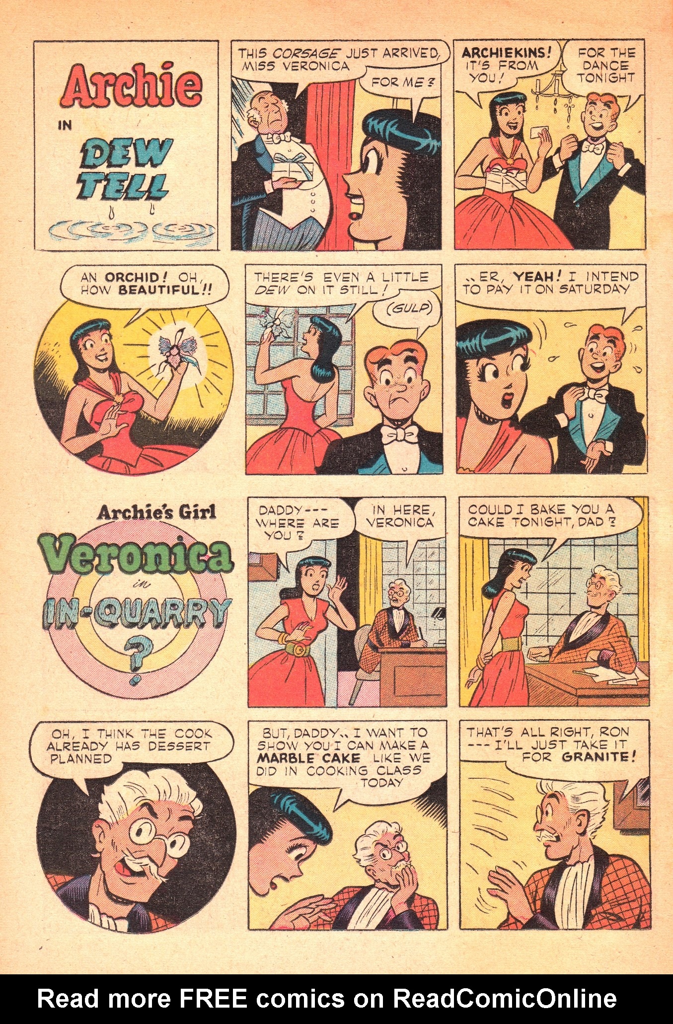 Read online Archie's Joke Book Magazine comic -  Issue #3 - 12