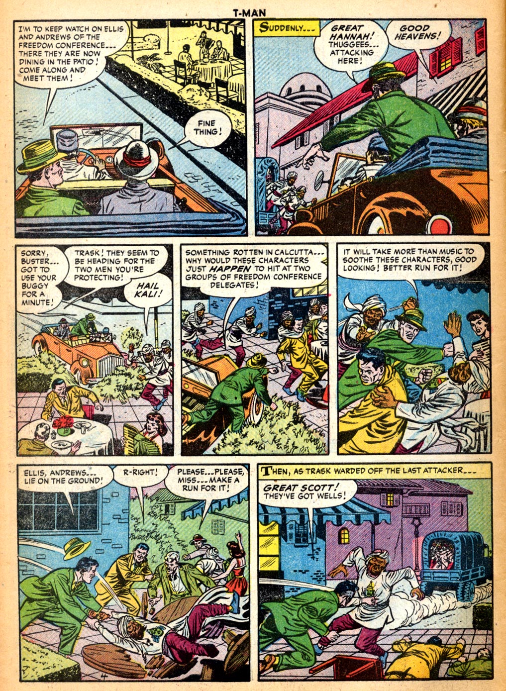 Read online T-Man: World Wide Trouble Shooter comic -  Issue #22 - 6