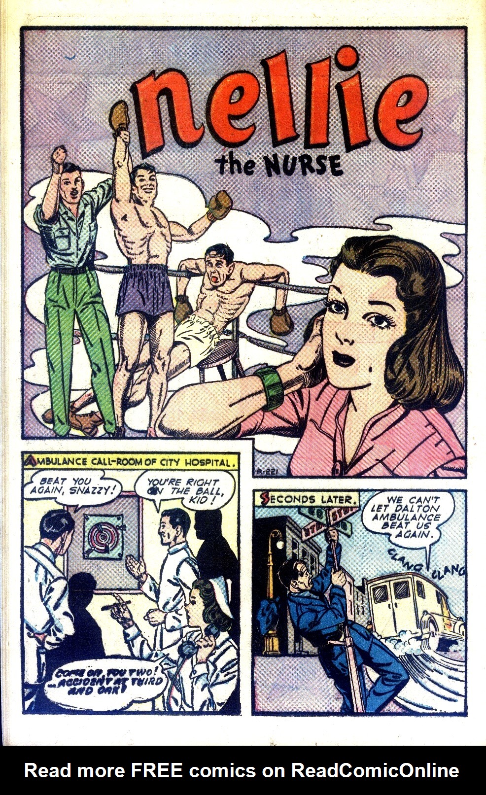 Read online Nellie The Nurse (1945) comic -  Issue #2 - 18