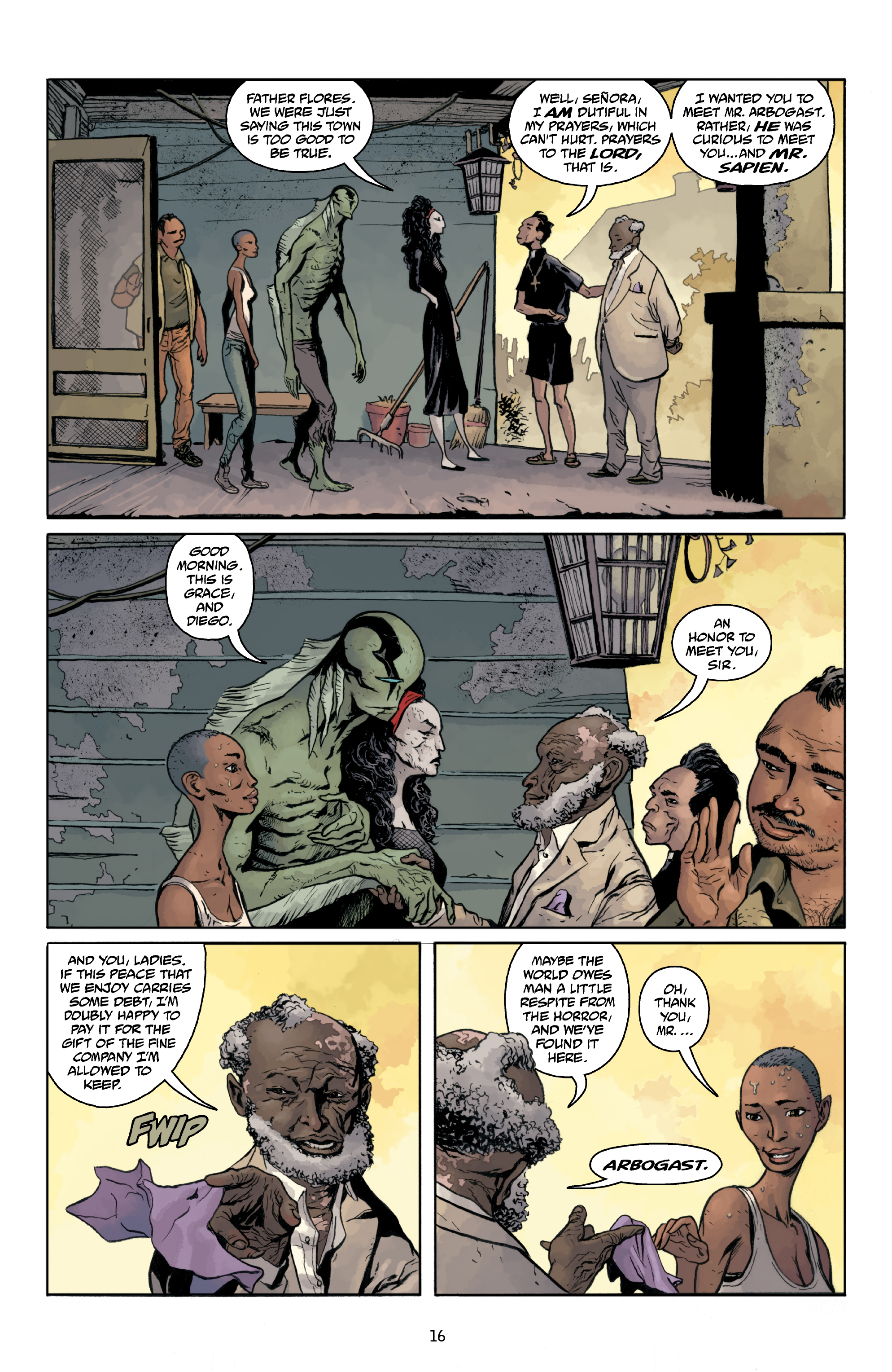 Read online Abe Sapien comic -  Issue # _TPB Dark and Terrible 2 (Part 1) - 18