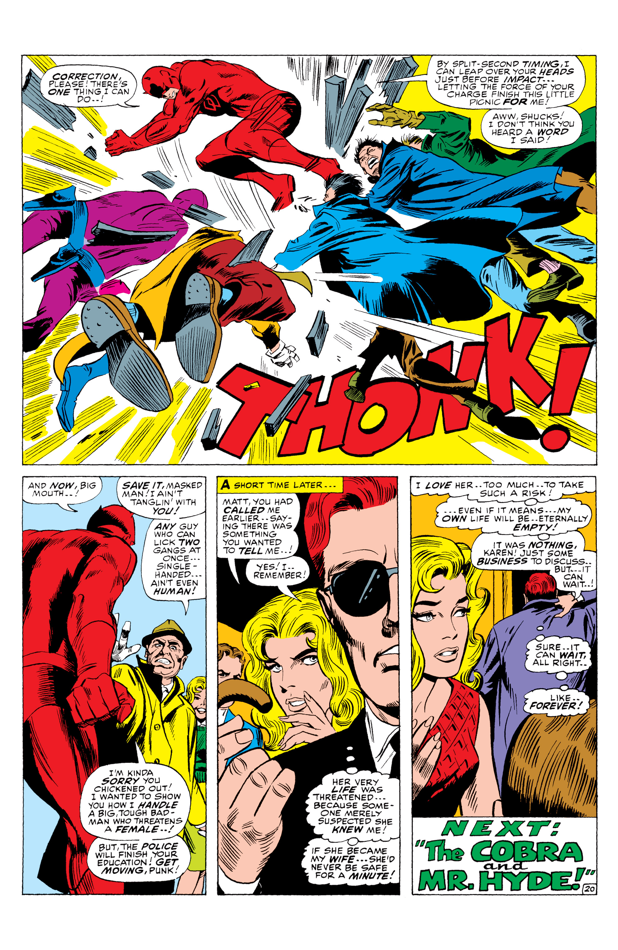 Read online Marvel Masterworks: Daredevil comic -  Issue # TPB 3 (Part 2) - 73