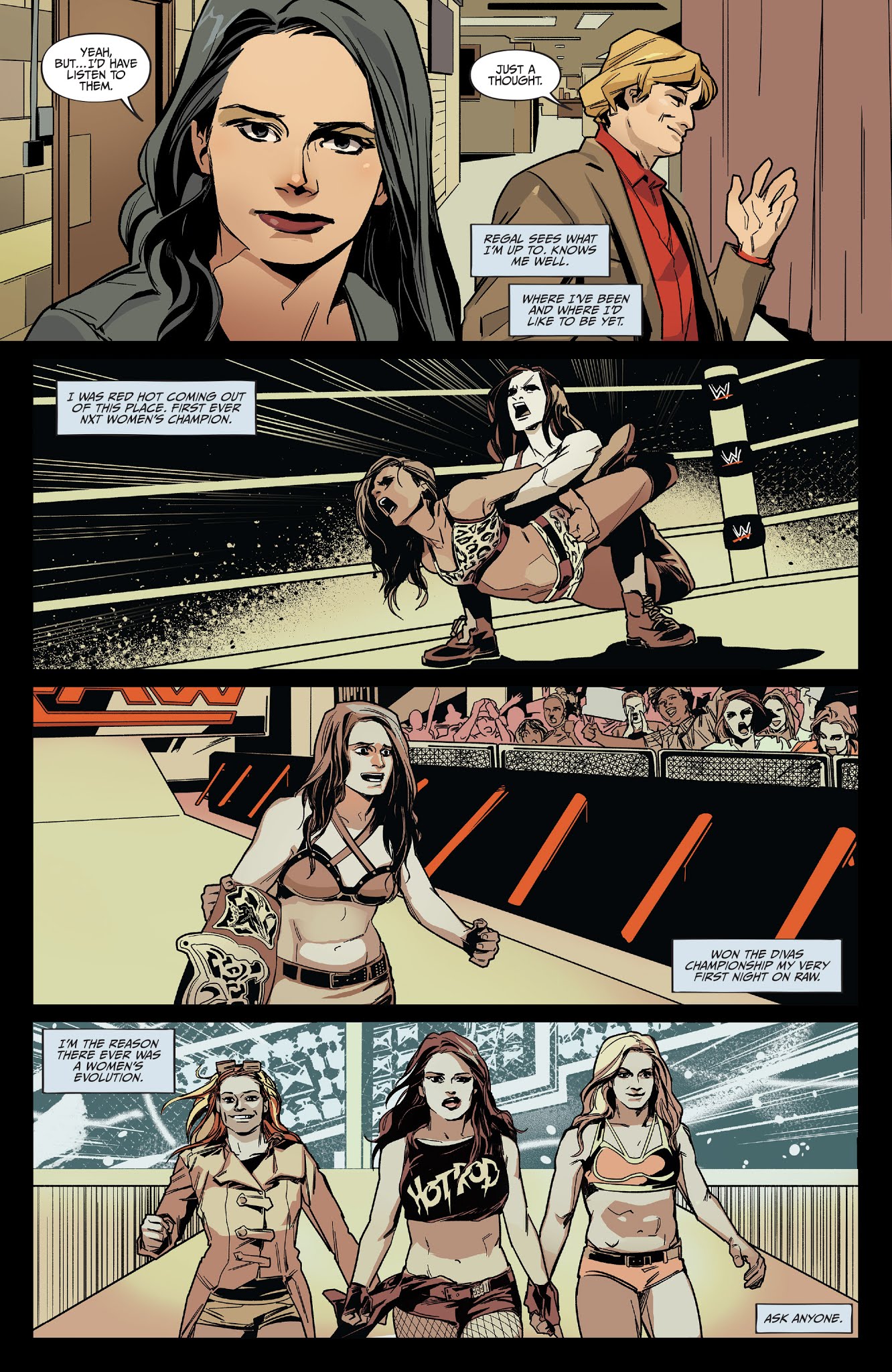 Read online WWE: NXT Takeover - Into the Fire comic -  Issue # Full - 15