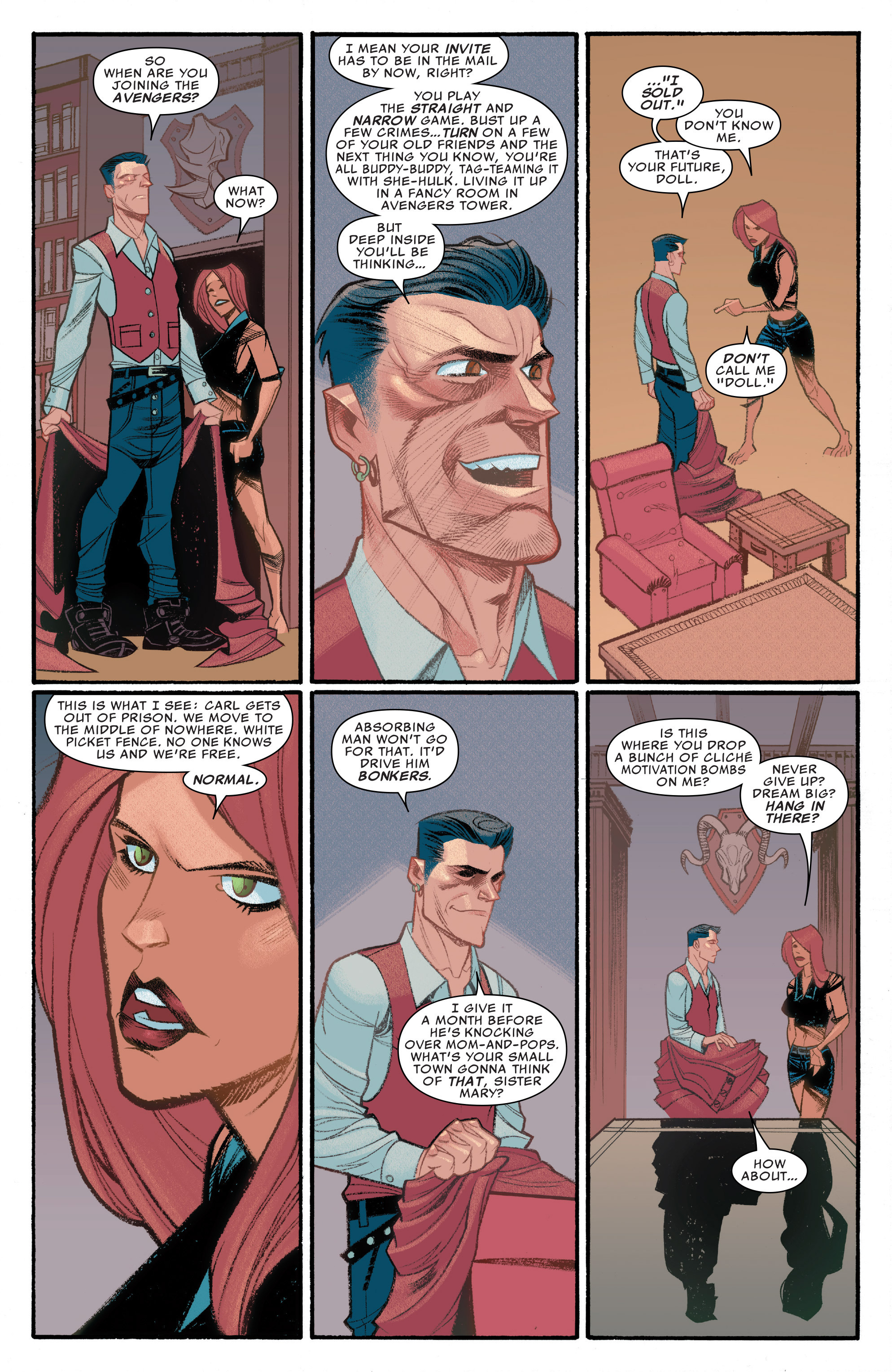 Read online Illuminati comic -  Issue #1 - 17
