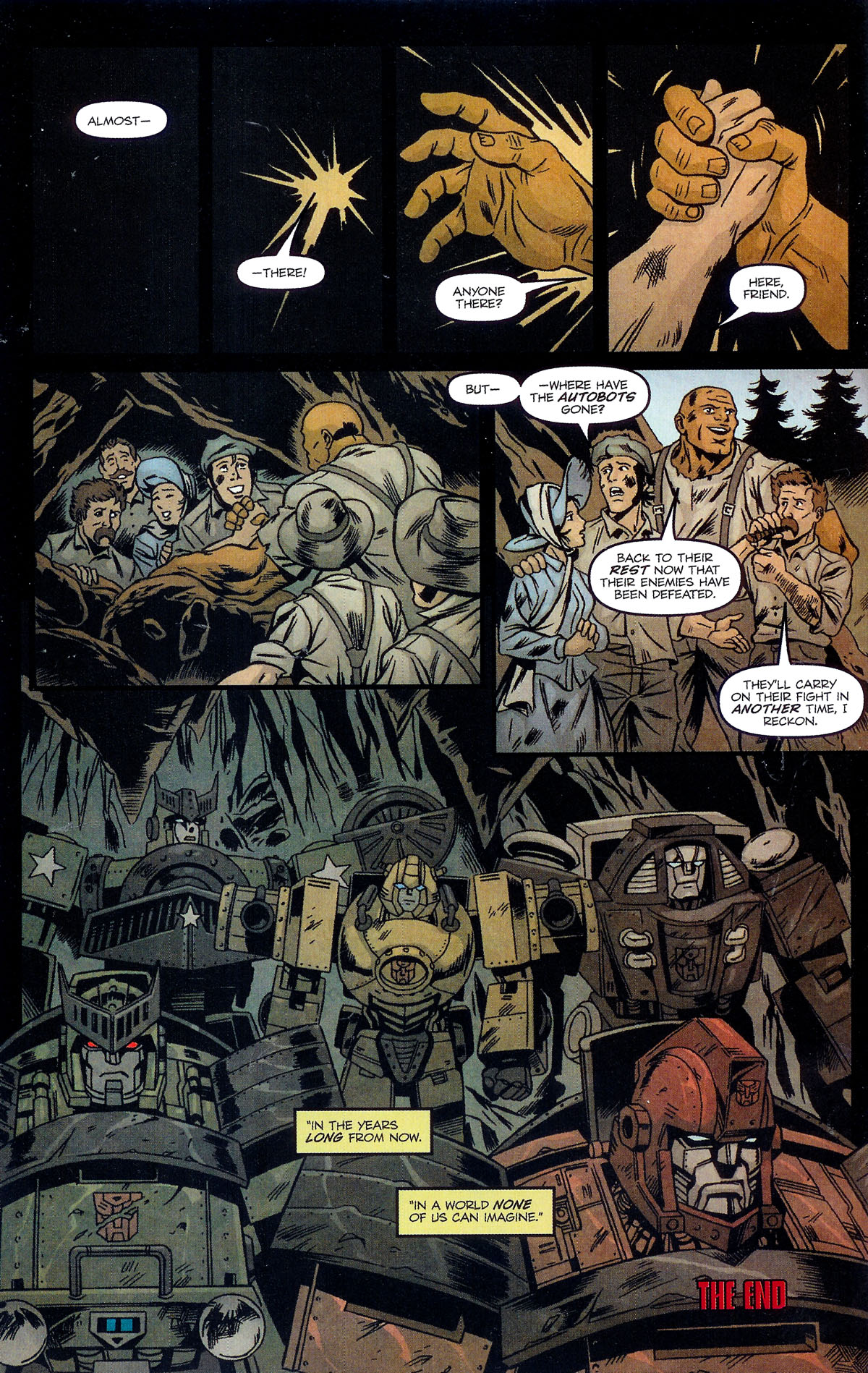 Read online The Transformers: Evolutions comic -  Issue #4 - 24