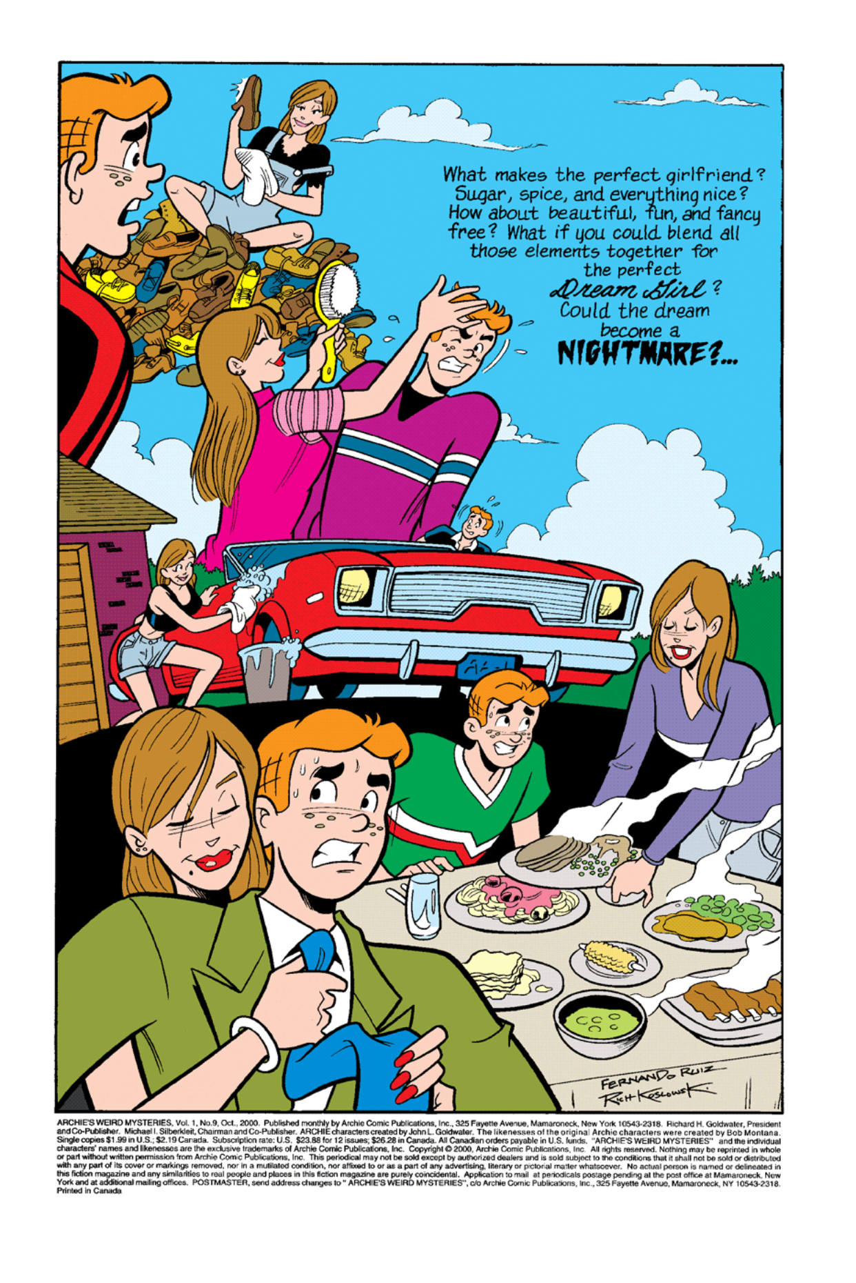 Read online Archie's Weird Mysteries comic -  Issue #9 - 2