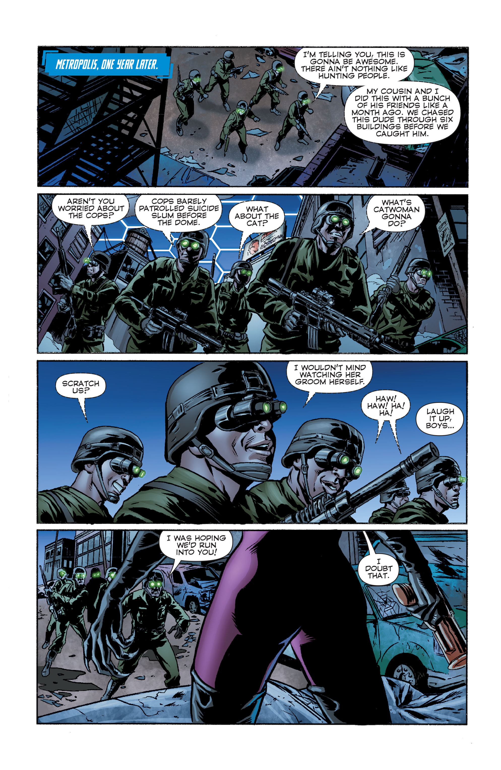 Read online Convergence Catwoman comic -  Issue #1 - 7