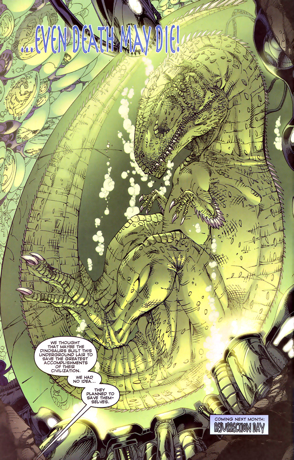 Read online Extinction Event comic -  Issue #1 - 22