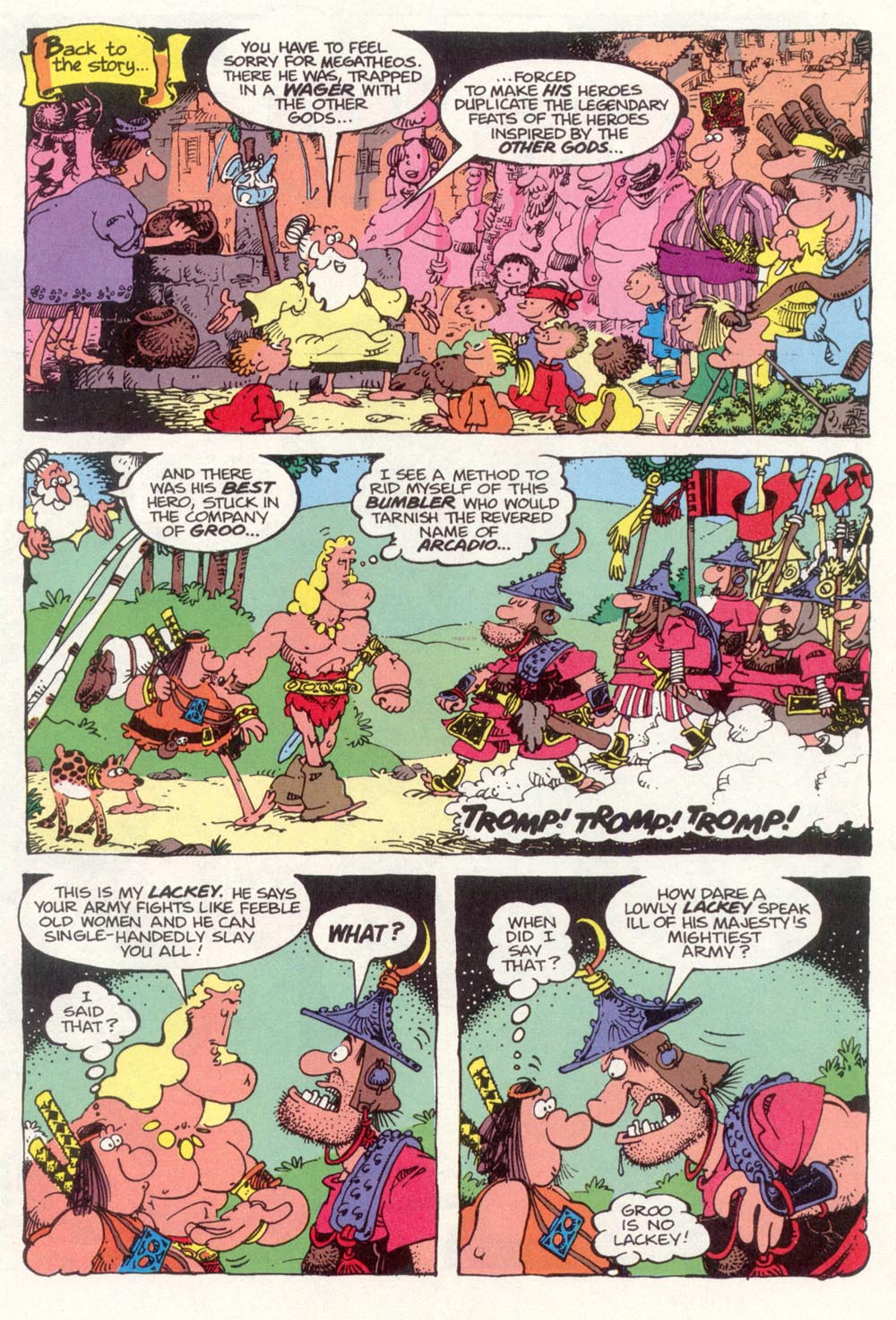 Read online Sergio Aragonés Groo the Wanderer comic -  Issue #98 - 3