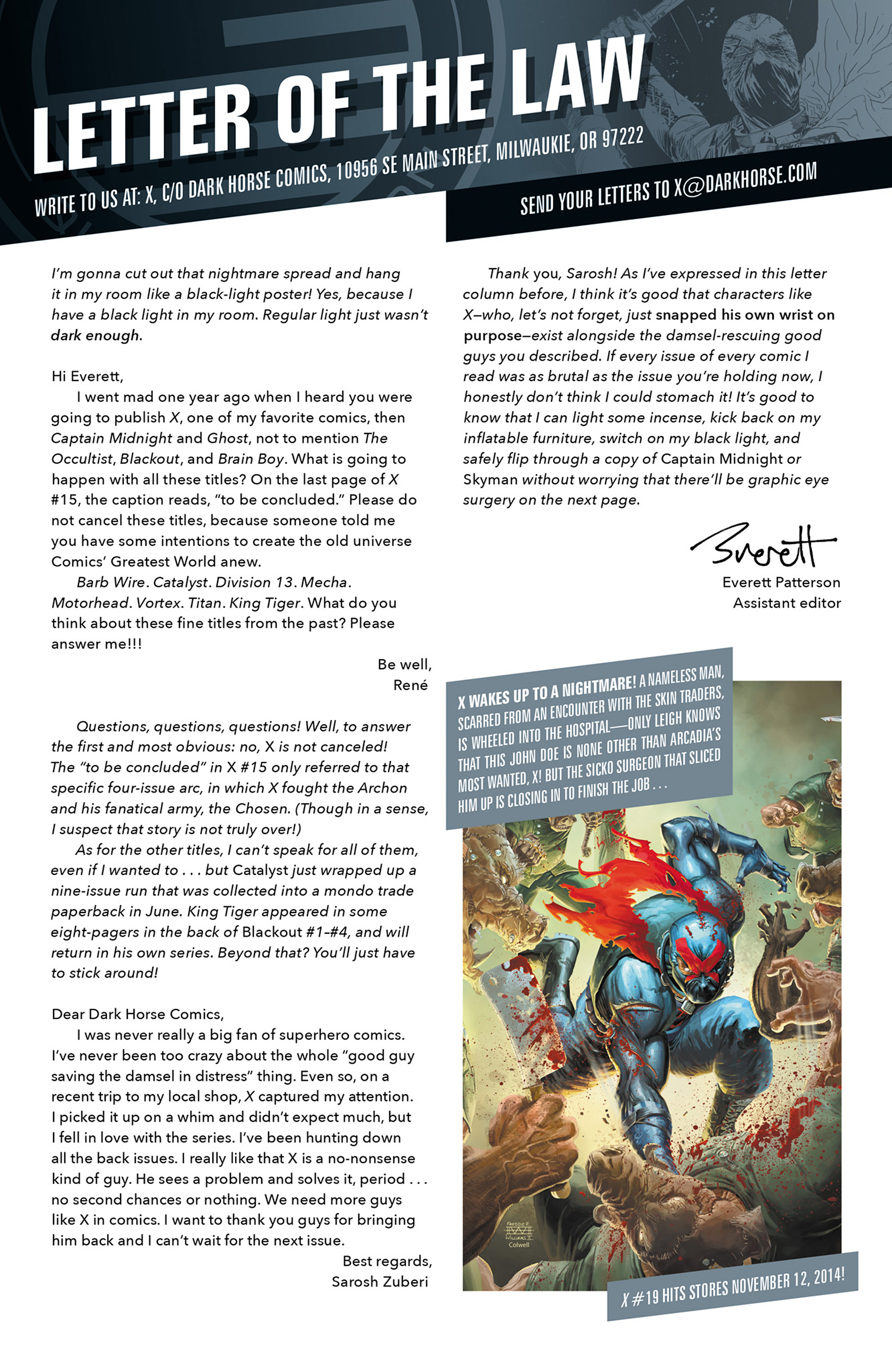 Read online X comic -  Issue #18 - 24