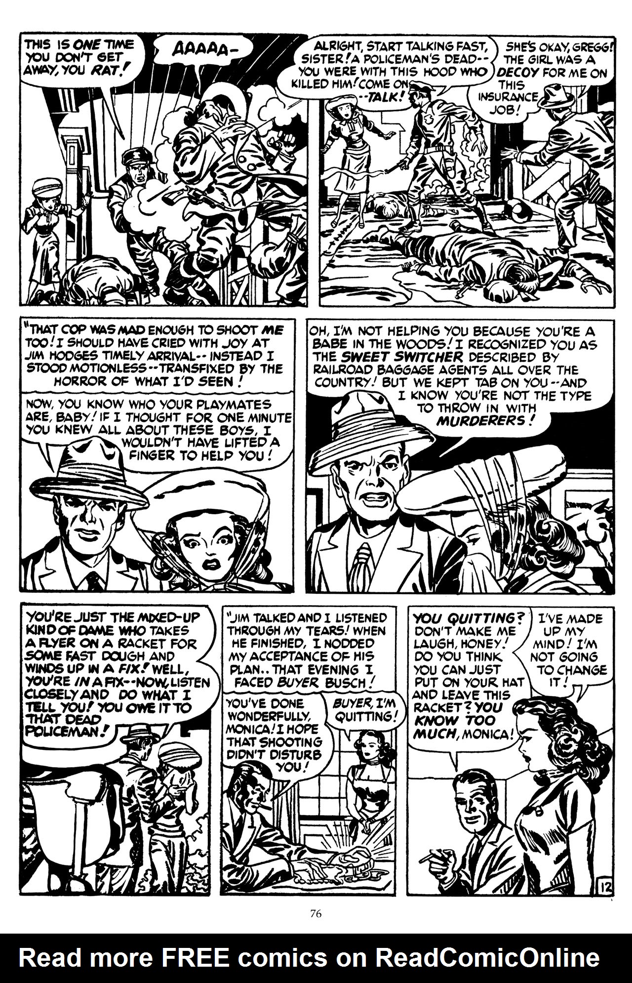 Read online Teen-Aged Dope Slaves and Reform School Girls comic -  Issue # TPB - 77