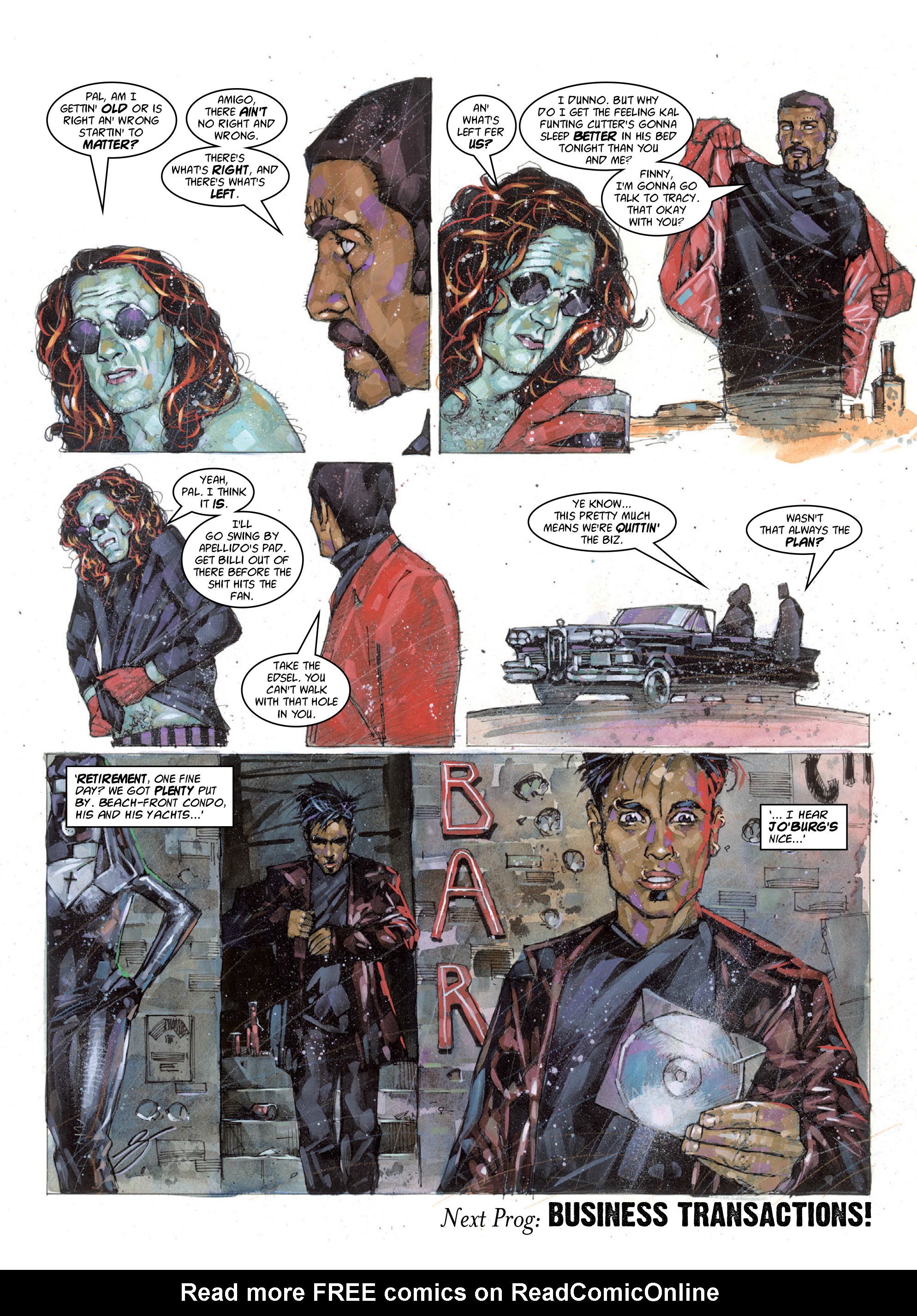 Read online Judge Dredd Megazine (Vol. 5) comic -  Issue #376 - 91