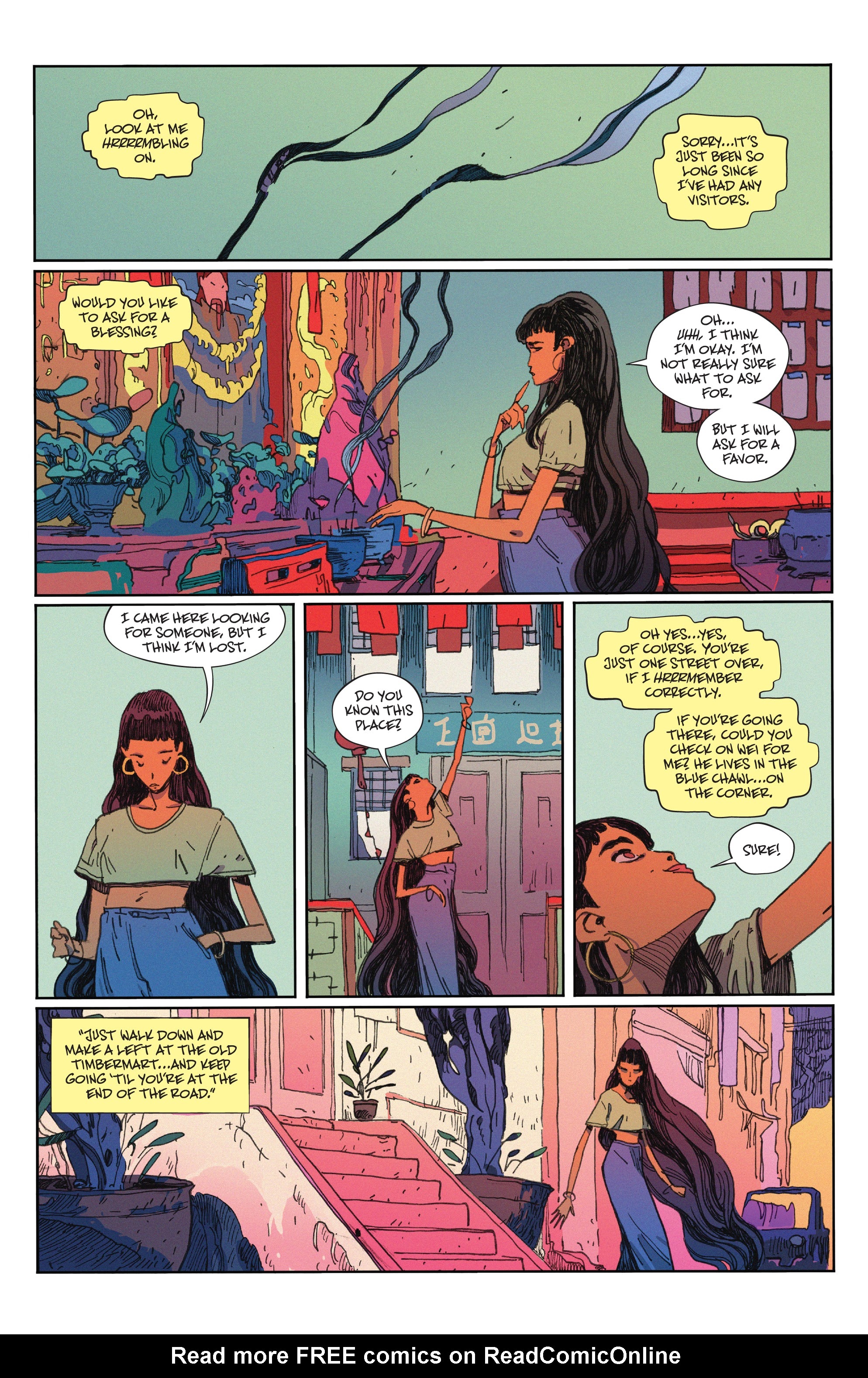 Read online The Many Deaths of Laila Starr comic -  Issue #4 - 7