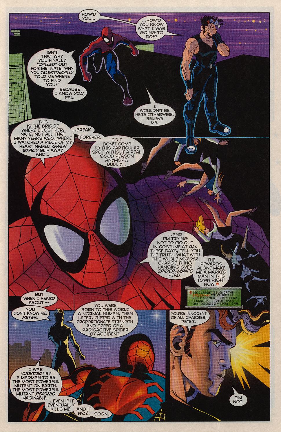 Read online X-Man comic -  Issue #37 - 4